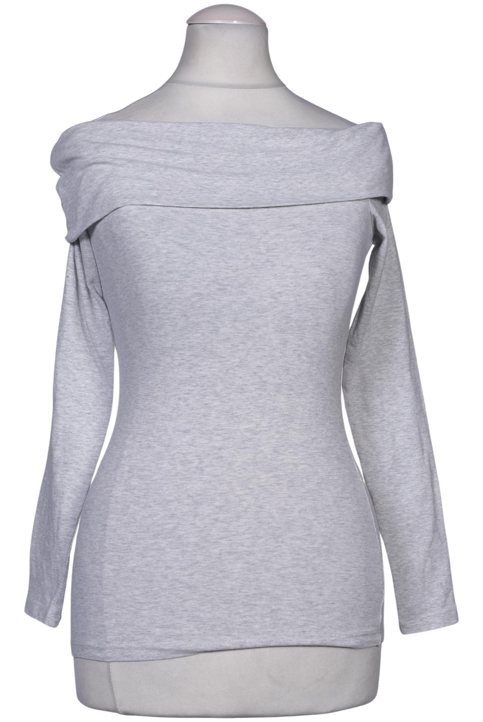 

Abercrombie & Fitch Damen Langarmshirt, grau, Gr. 34