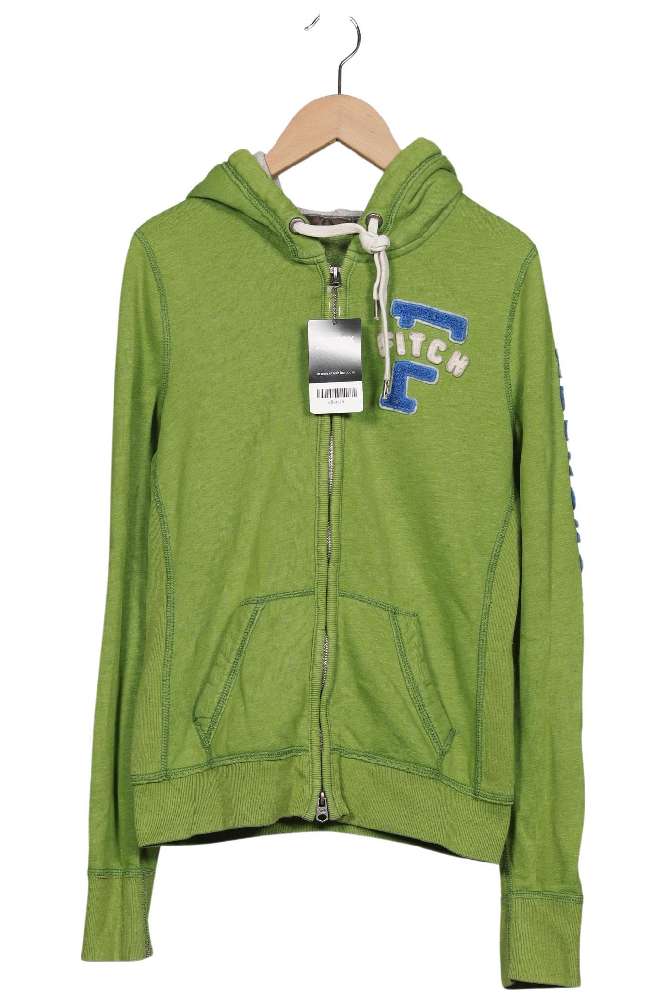 

Abercrombie & Fitch Damen Kapuzenpullover, grün, Gr. 38