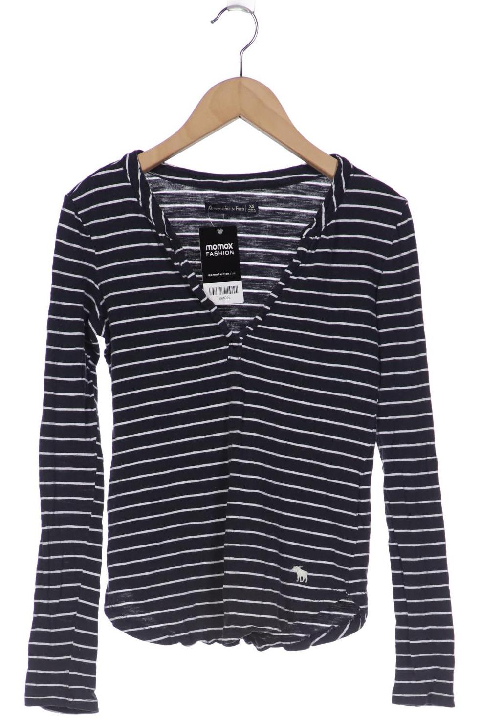 

Abercrombie & Fitch Damen Langarmshirt, marineblau
