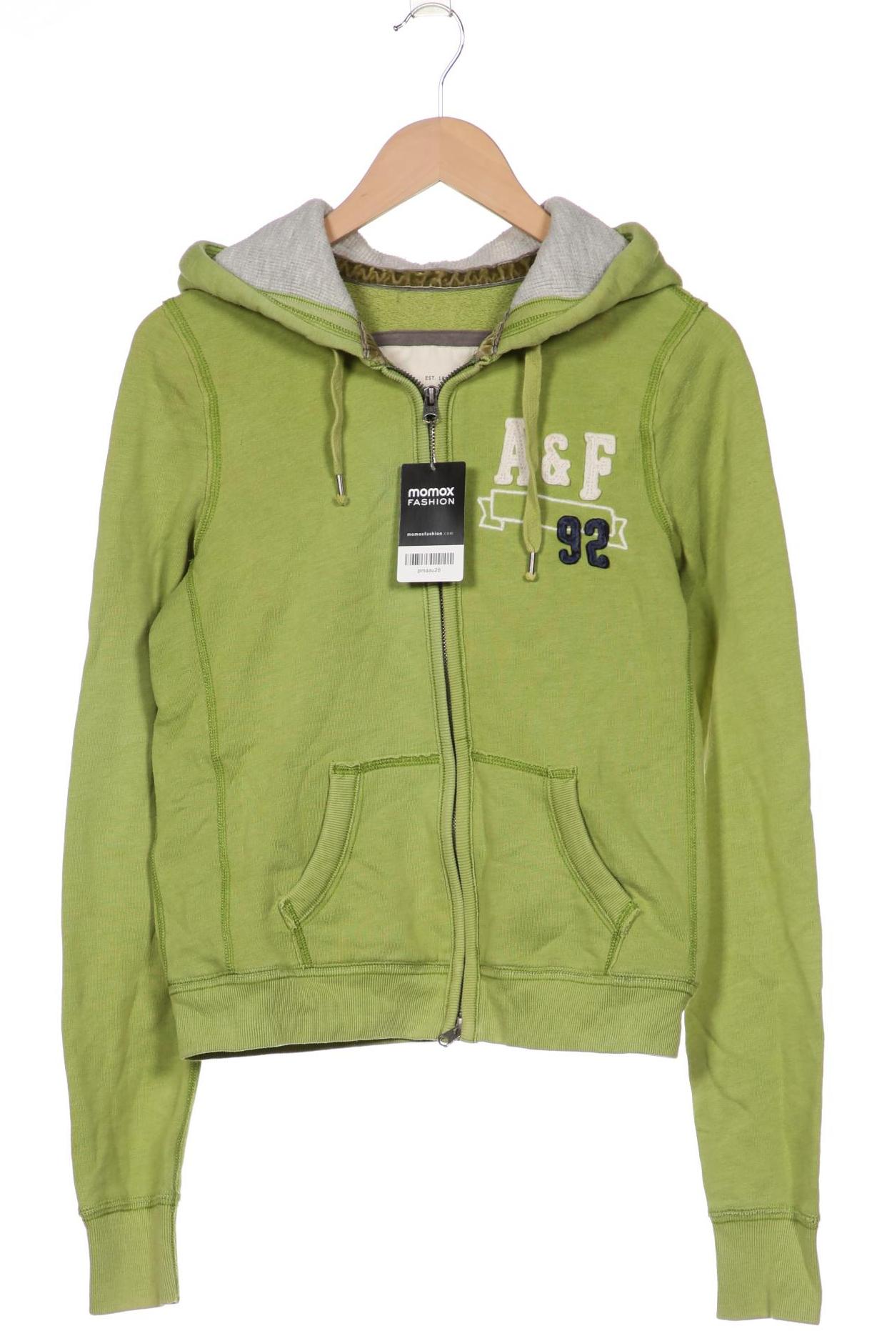 

Abercrombie & Fitch Damen Kapuzenpullover, grün, Gr. 38