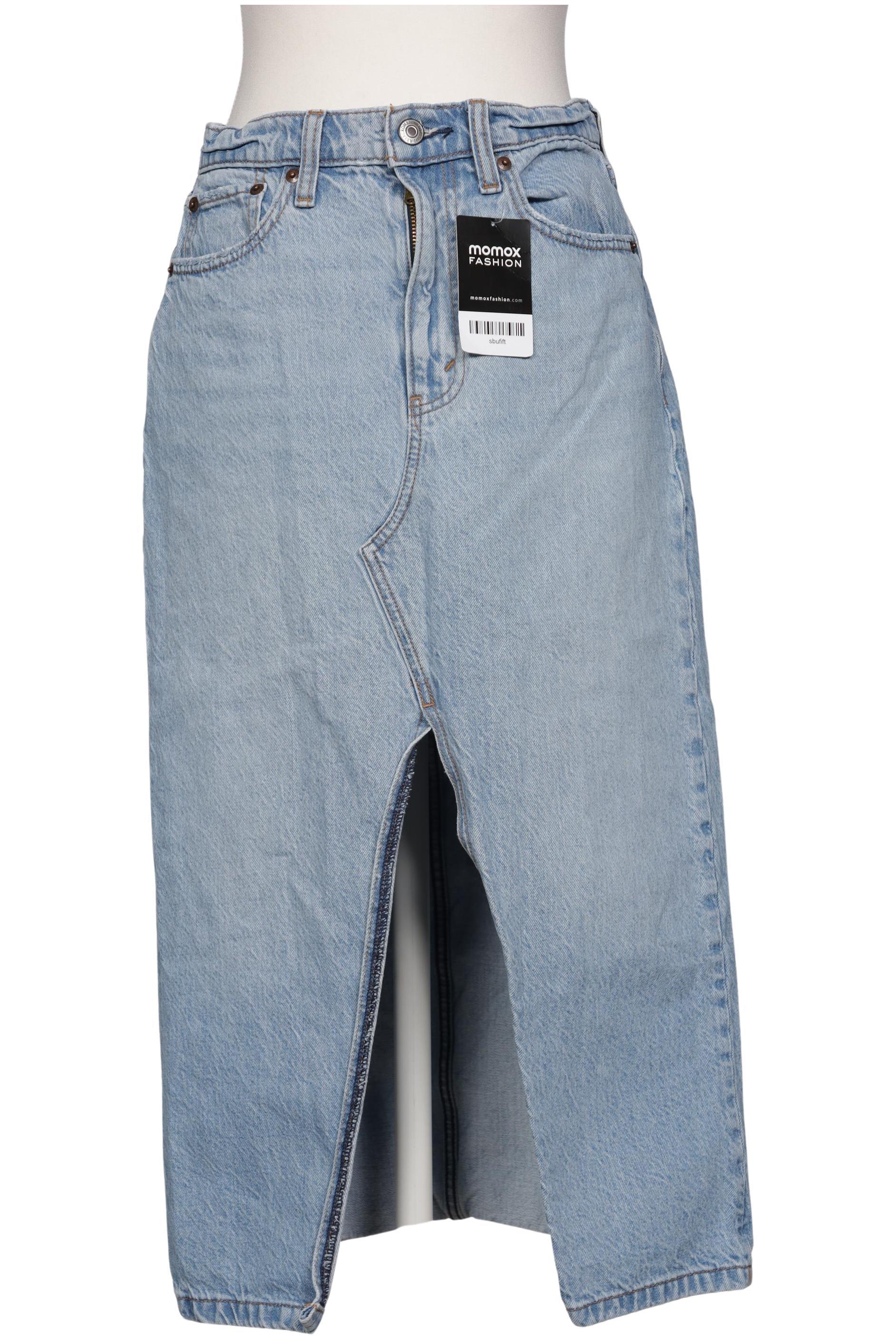 

Abercrombie & Fitch Damen Rock, hellblau, Gr. 26