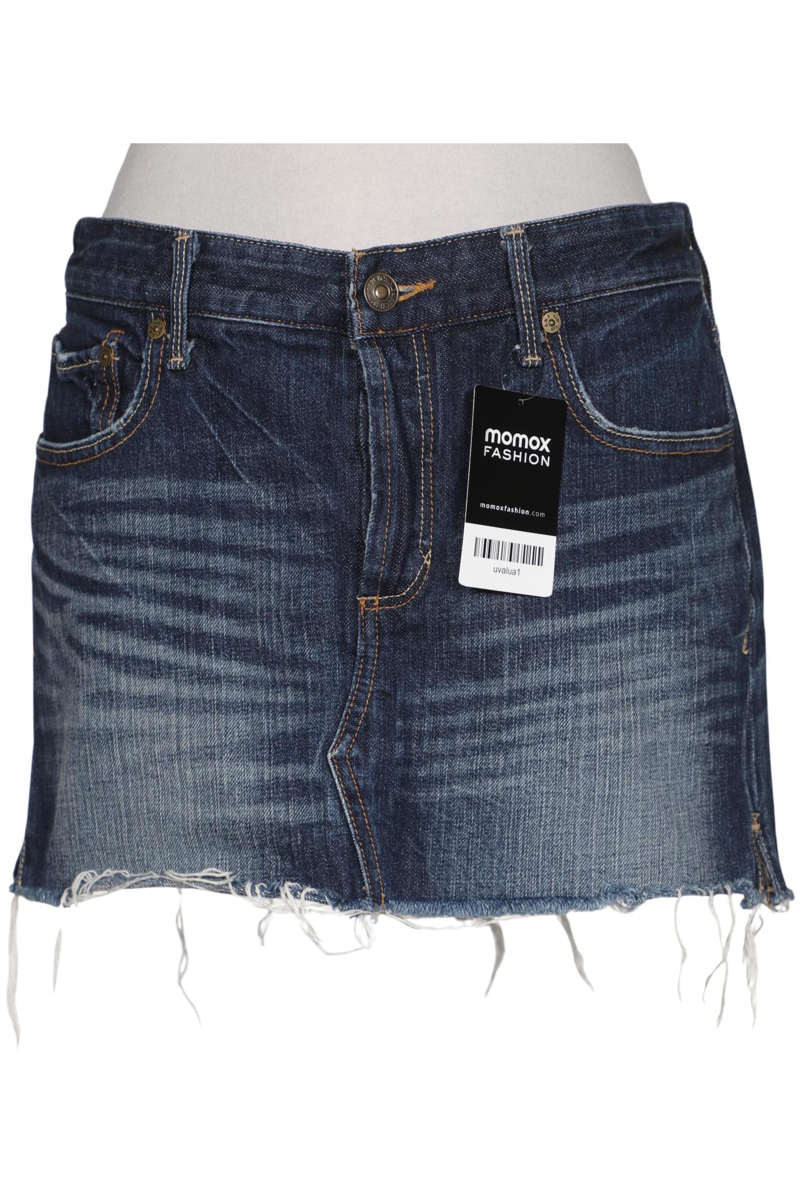 

Abercrombie & Fitch Damen Rock, marineblau, Gr. 27