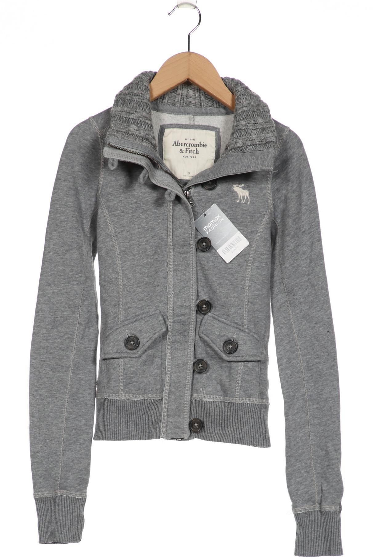 

Abercrombie & Fitch Damen Jacke, grau, Gr. 34