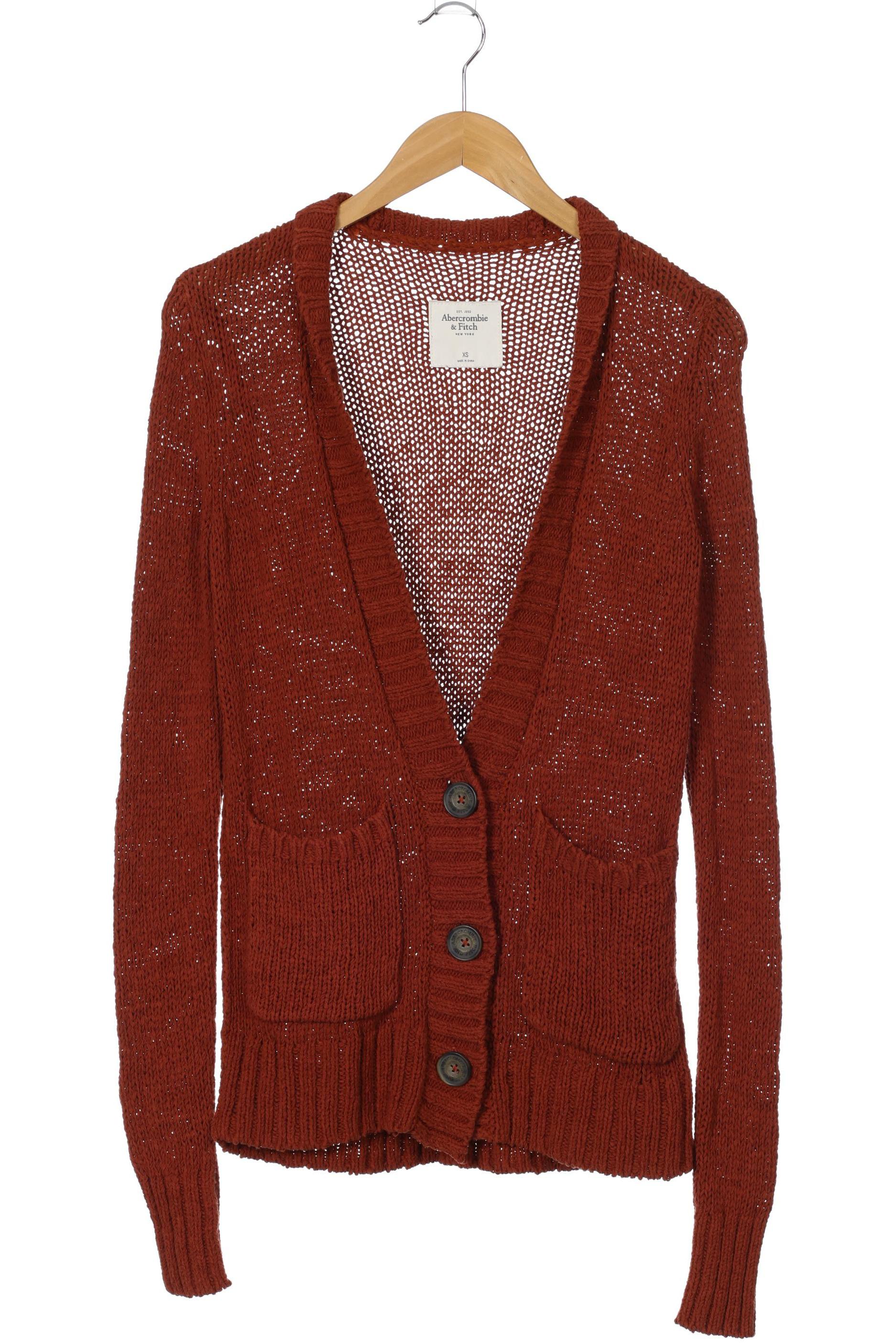 

Abercrombie & Fitch Damen Strickjacke, braun, Gr. 34