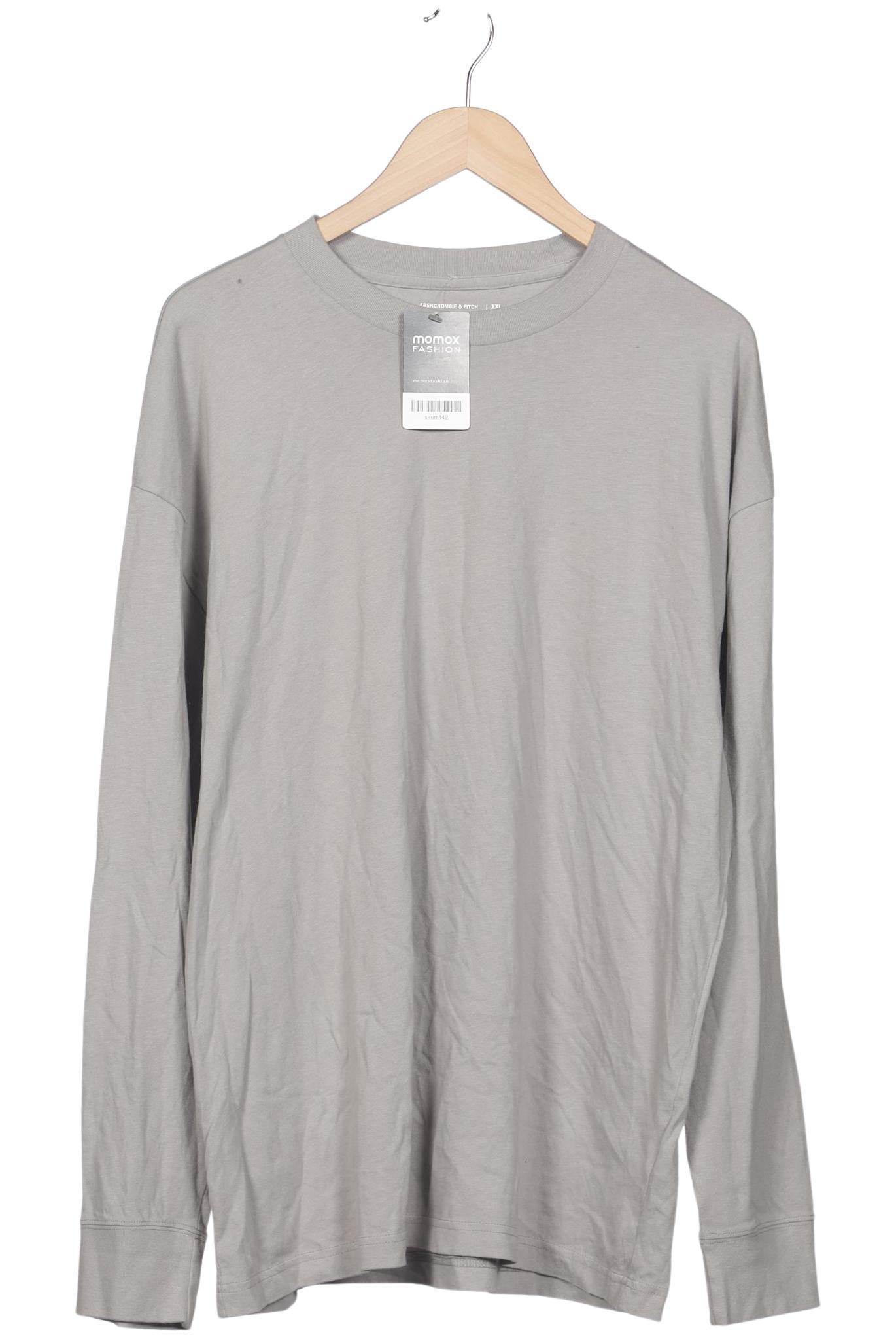 

Abercrombie & Fitch Damen Langarmshirt, grau, Gr. 46