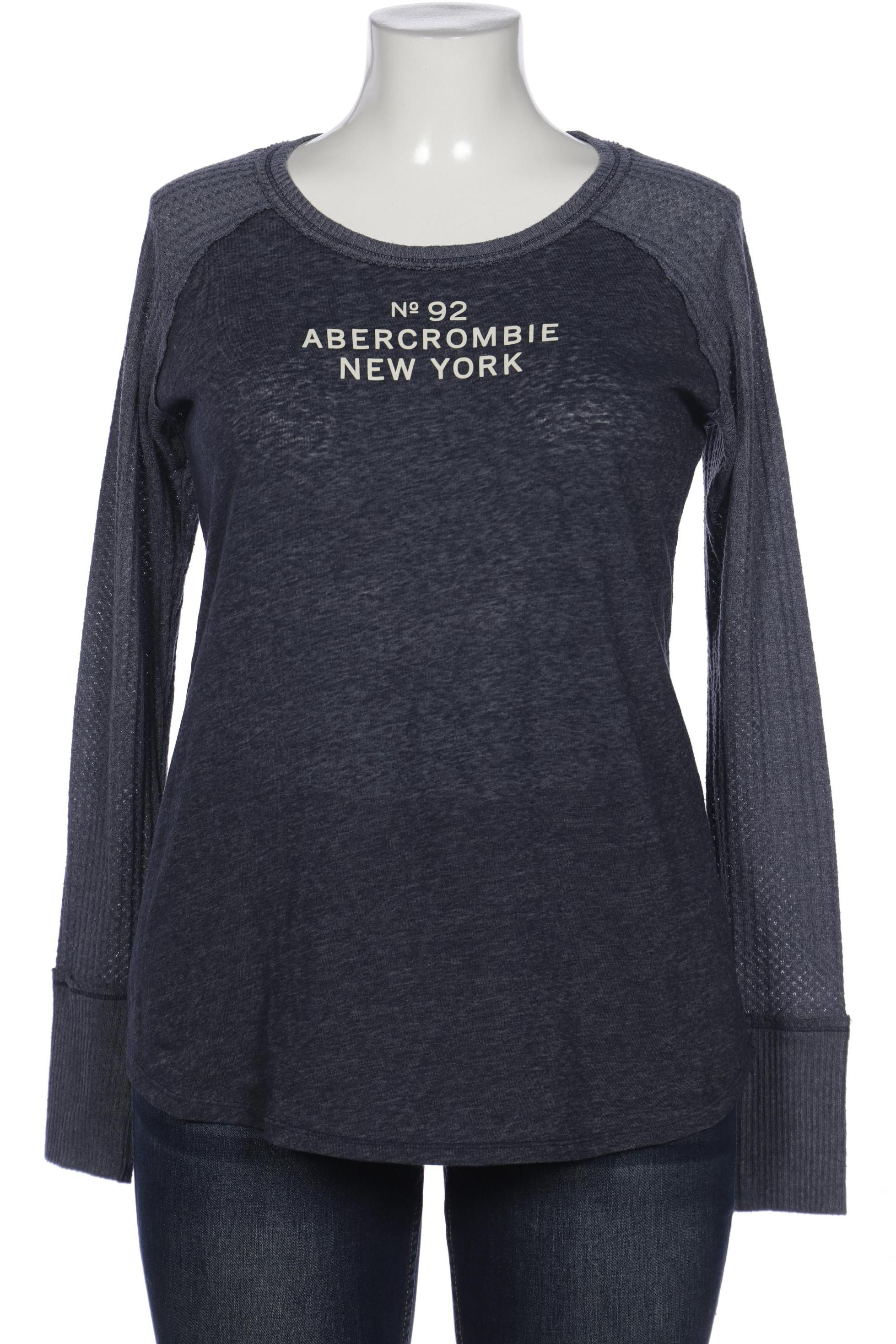 

Abercrombie & Fitch Damen Langarmshirt, marineblau