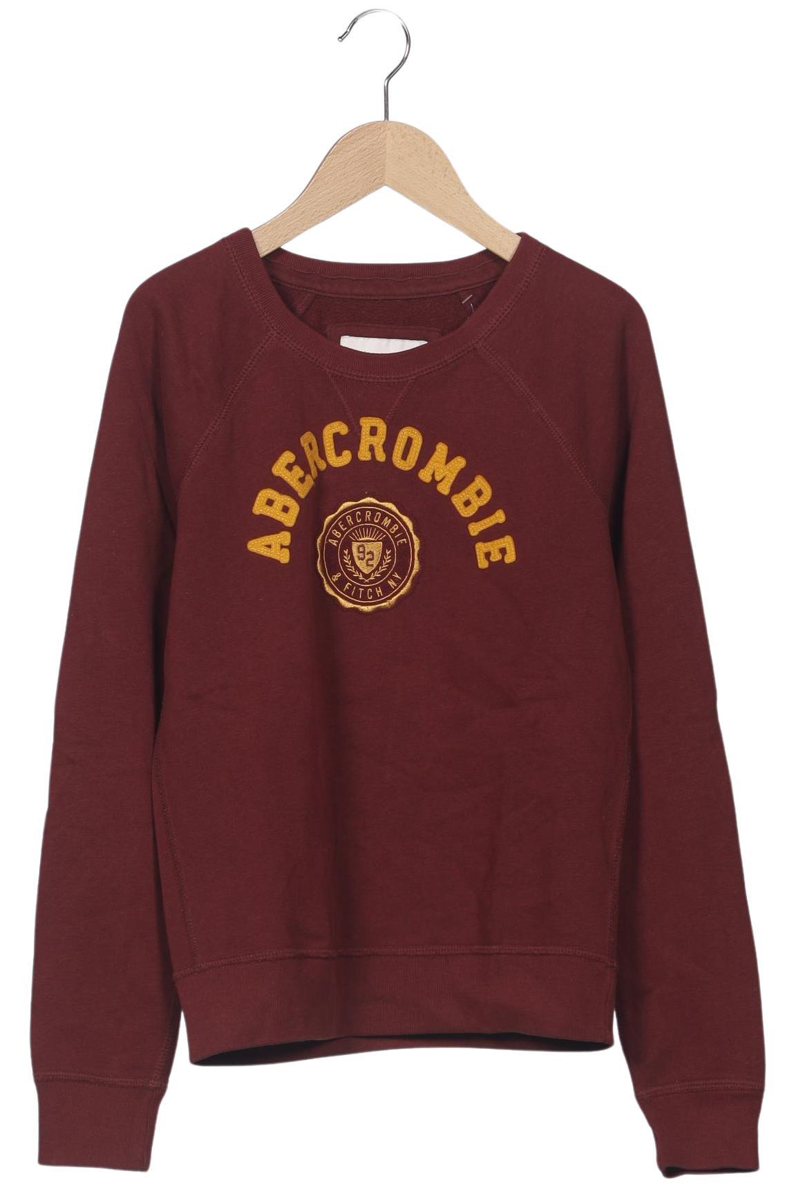 

Abercrombie & Fitch Damen Sweatshirt, bordeaux, Gr. 36