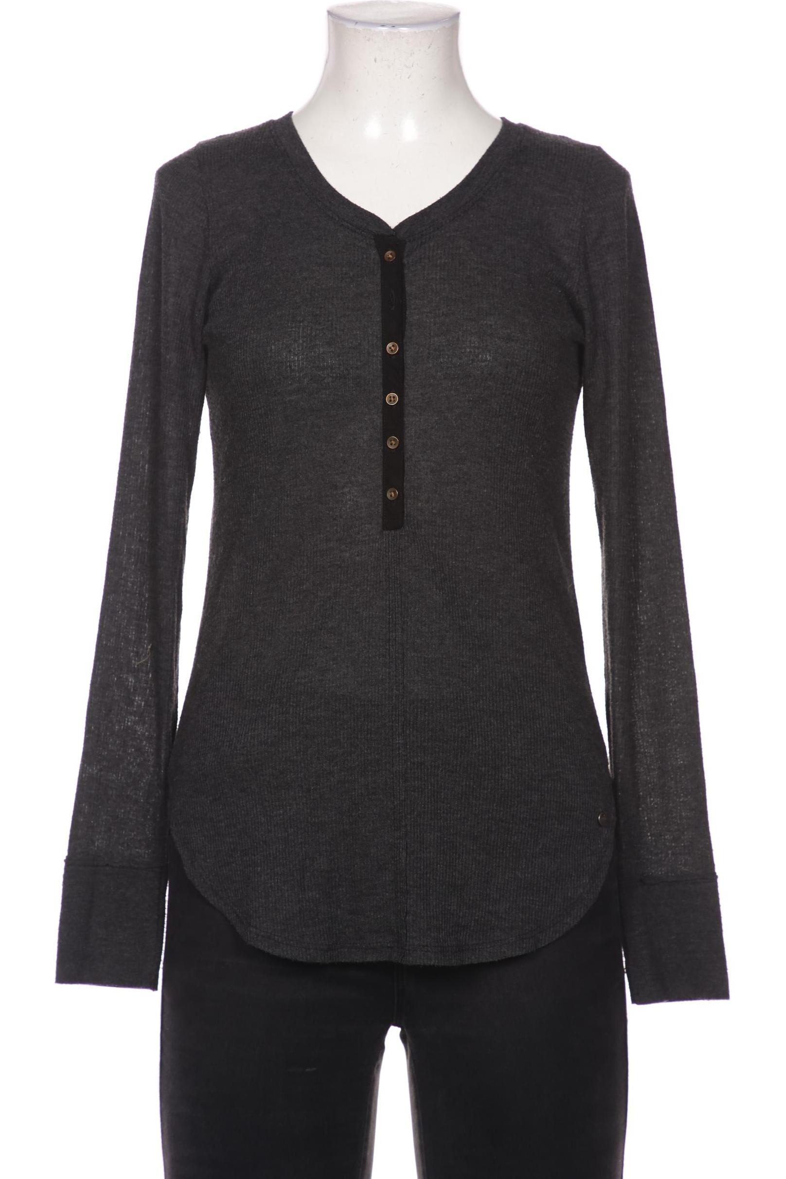 

Abercrombie & Fitch Damen Langarmshirt, grau, Gr. 36