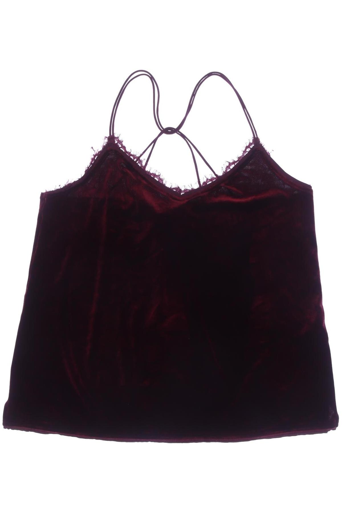 

Abercrombie & Fitch Damen Top, bordeaux, Gr. 42