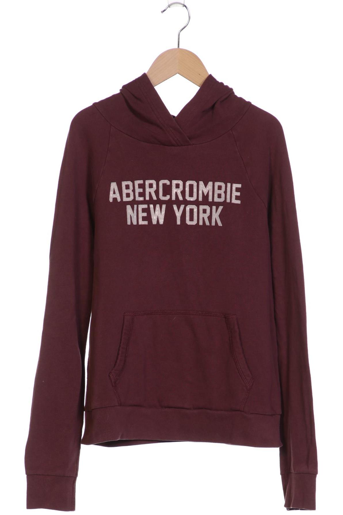 

Abercrombie & Fitch Damen Kapuzenpullover, bordeaux, Gr. 38