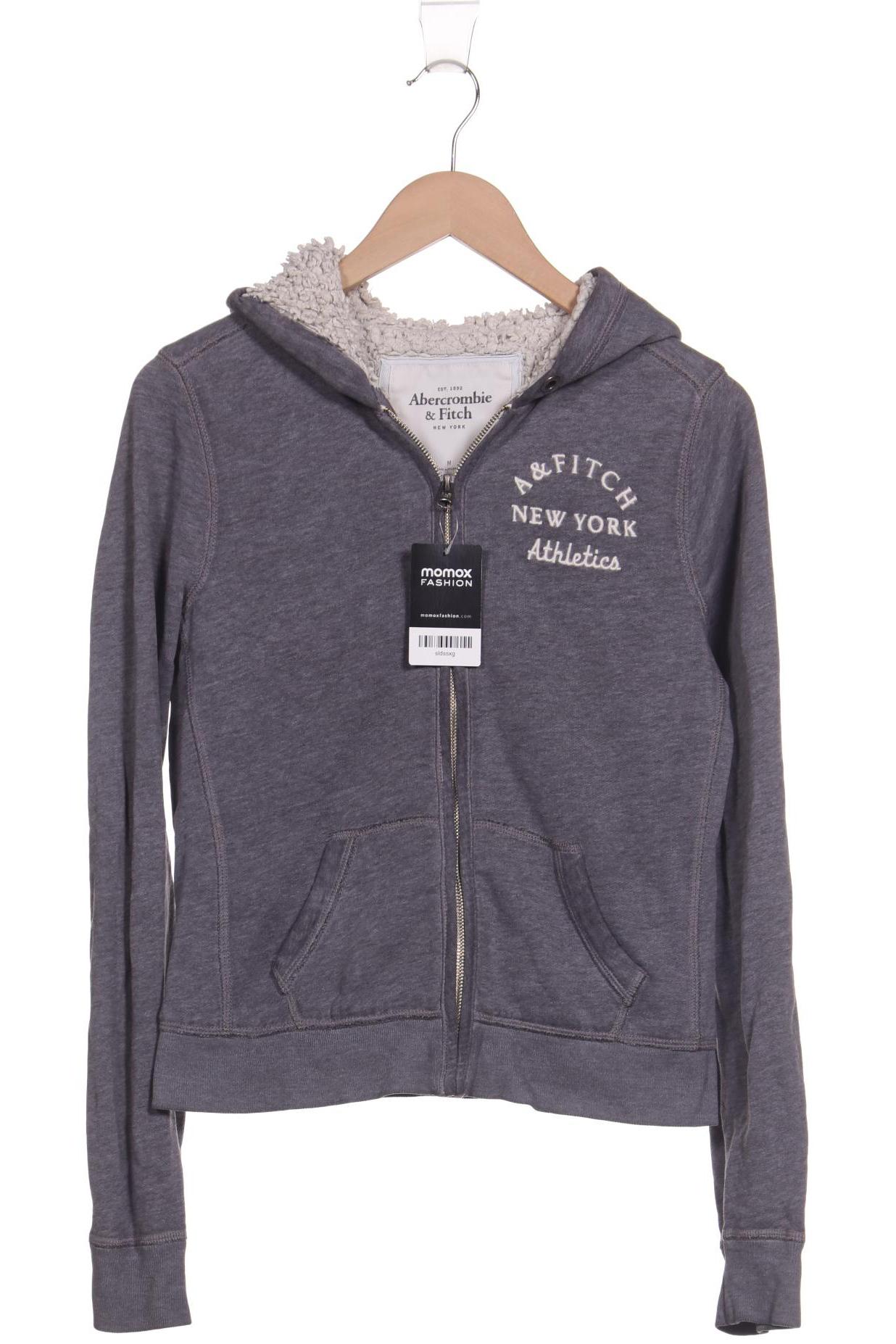 

Abercrombie & Fitch Damen Kapuzenpullover, grau, Gr. 38