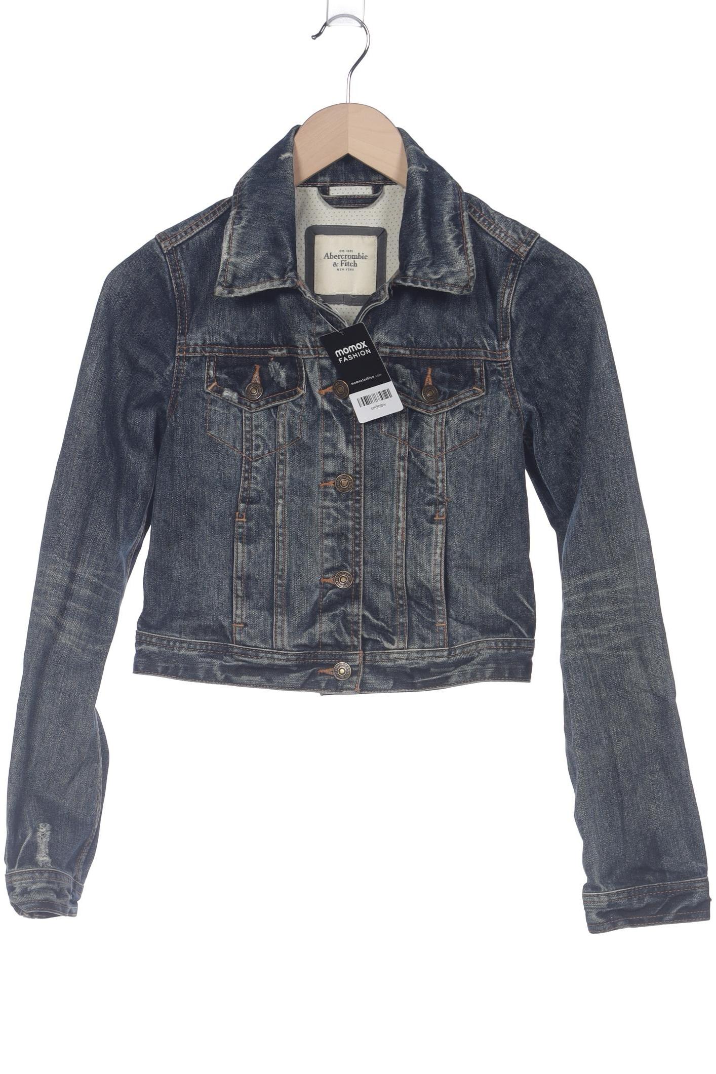

Abercrombie & Fitch Damen Jacke, marineblau, Gr. 34