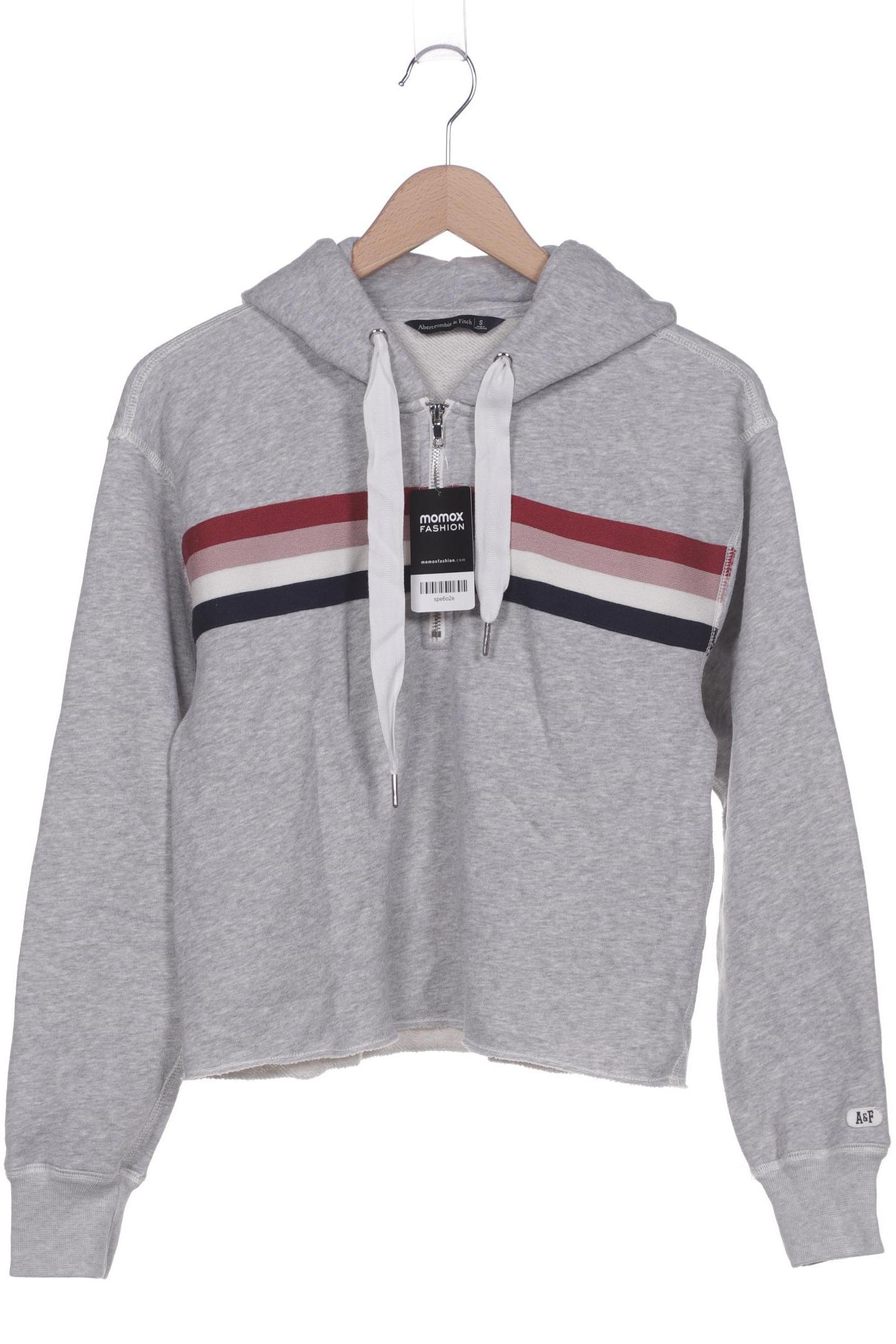 

Abercrombie & Fitch Damen Kapuzenpullover, grau, Gr. 36