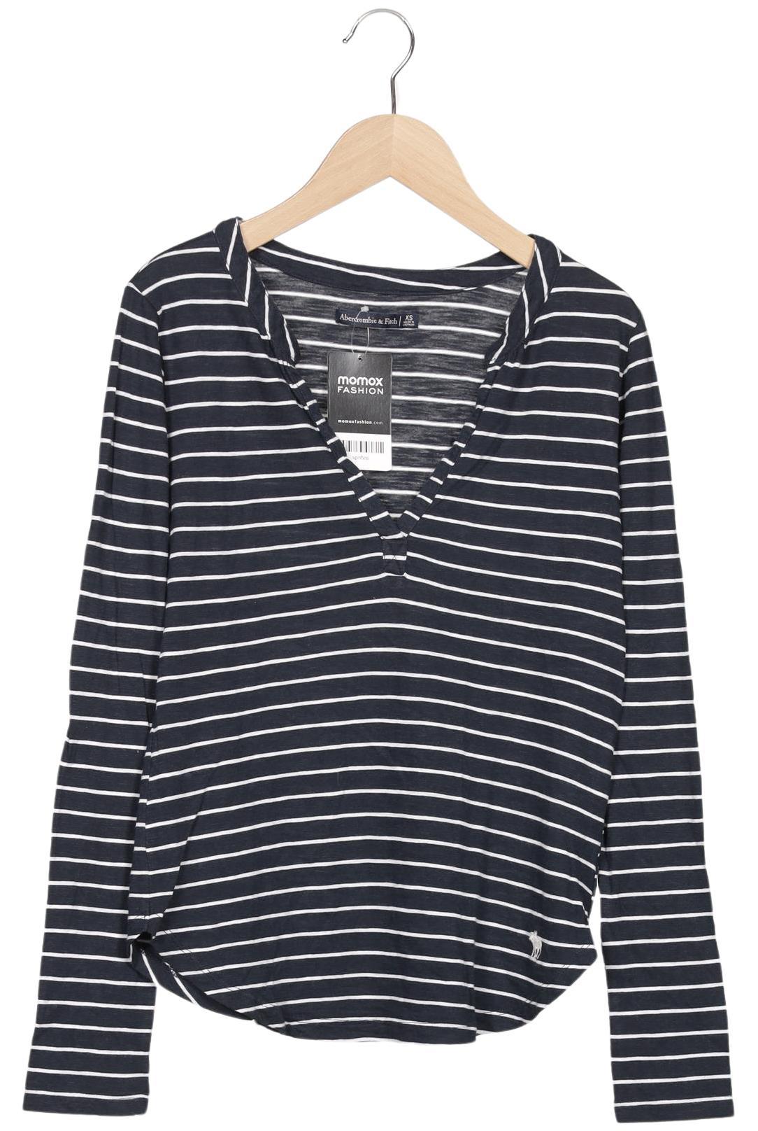 

Abercrombie & Fitch Damen Langarmshirt, mehrfarbig, Gr. 34