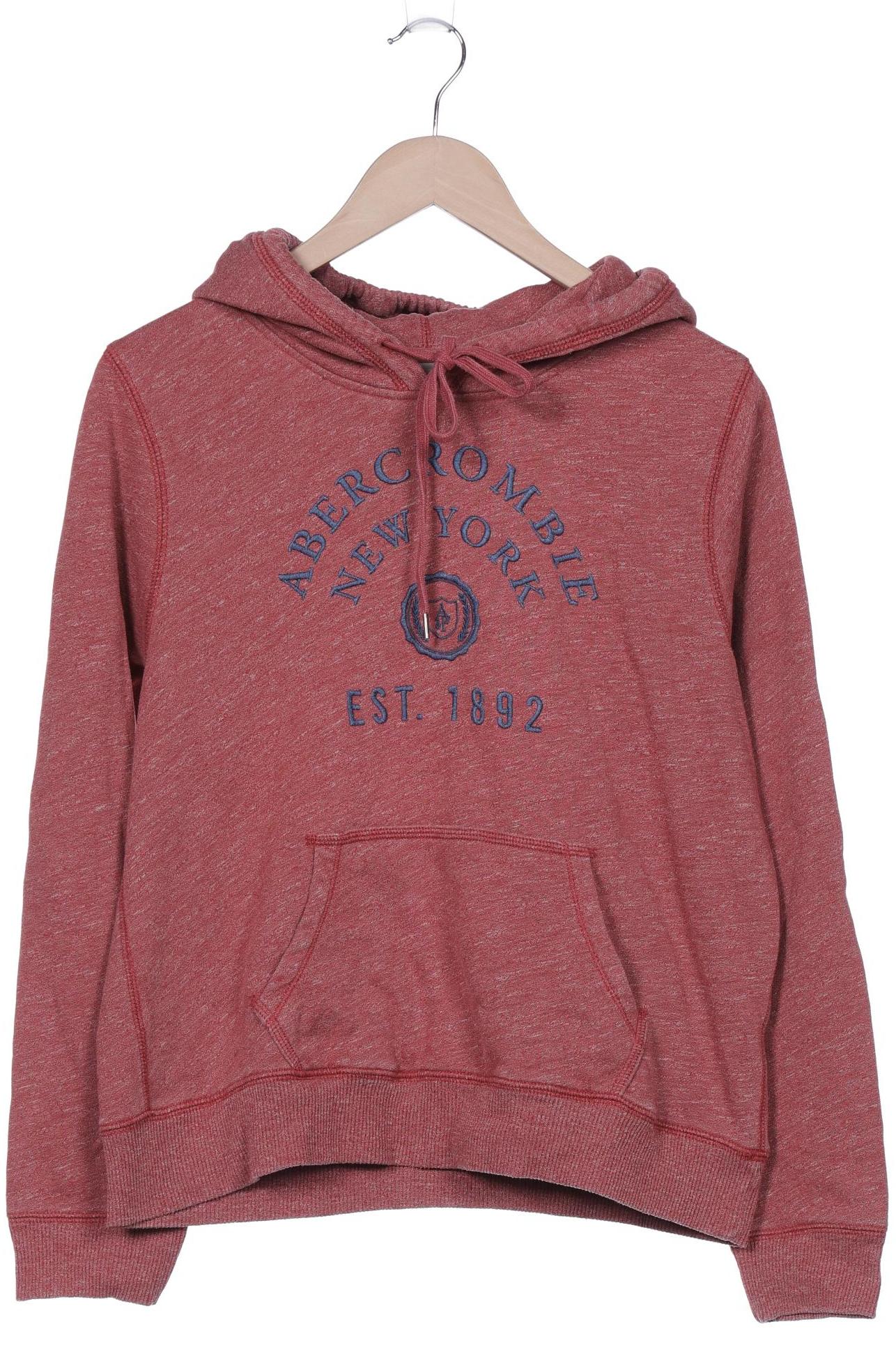 

Abercrombie & Fitch Damen Kapuzenpullover, rot, Gr. 42