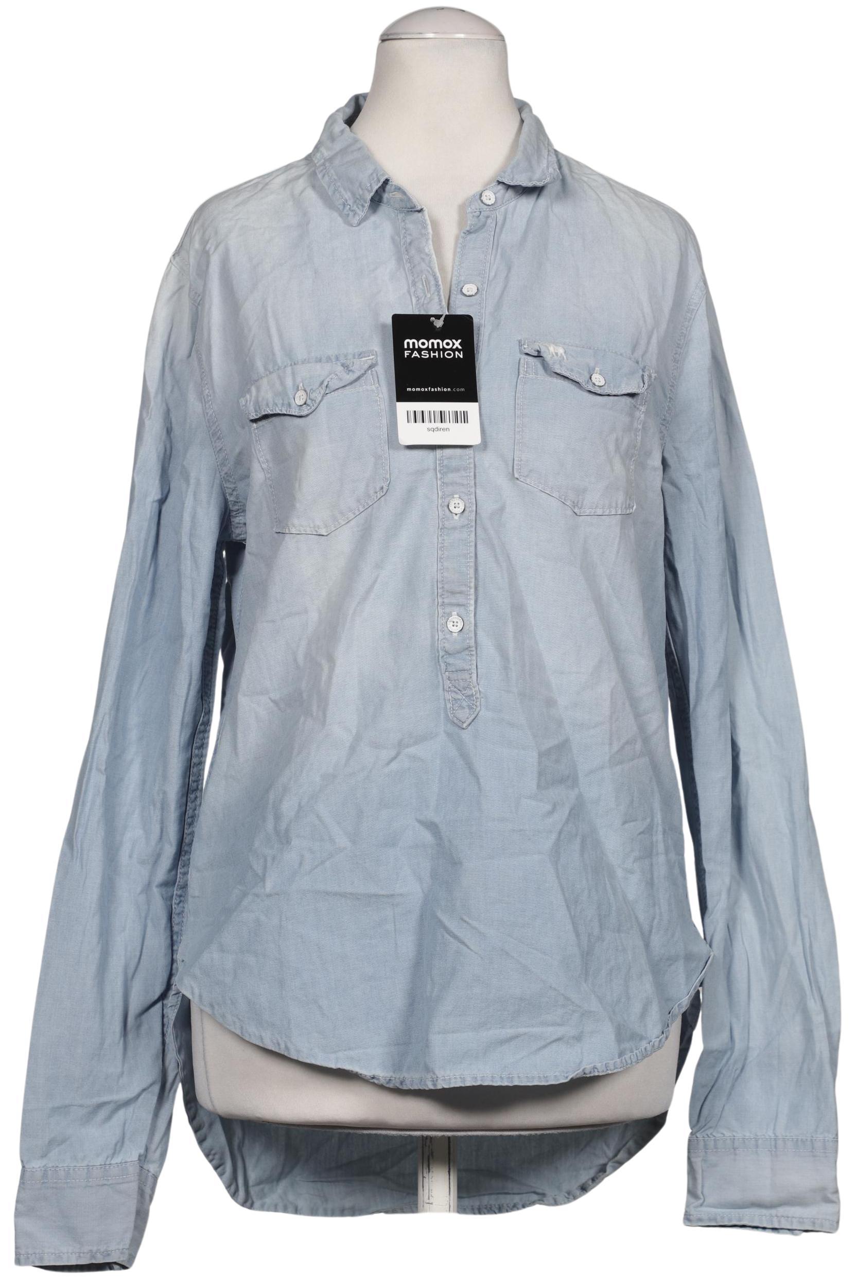 

Abercrombie & Fitch Damen Bluse, hellblau, Gr. 36