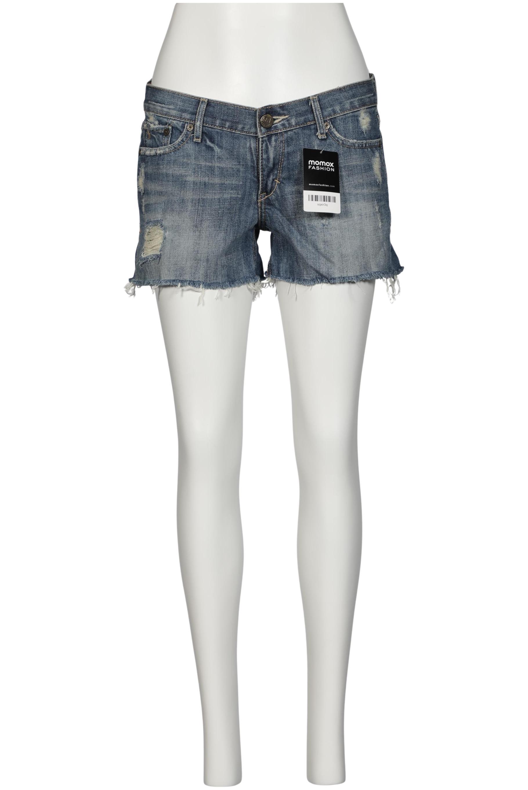 

Abercrombie & Fitch Damen Shorts, blau, Gr. 4