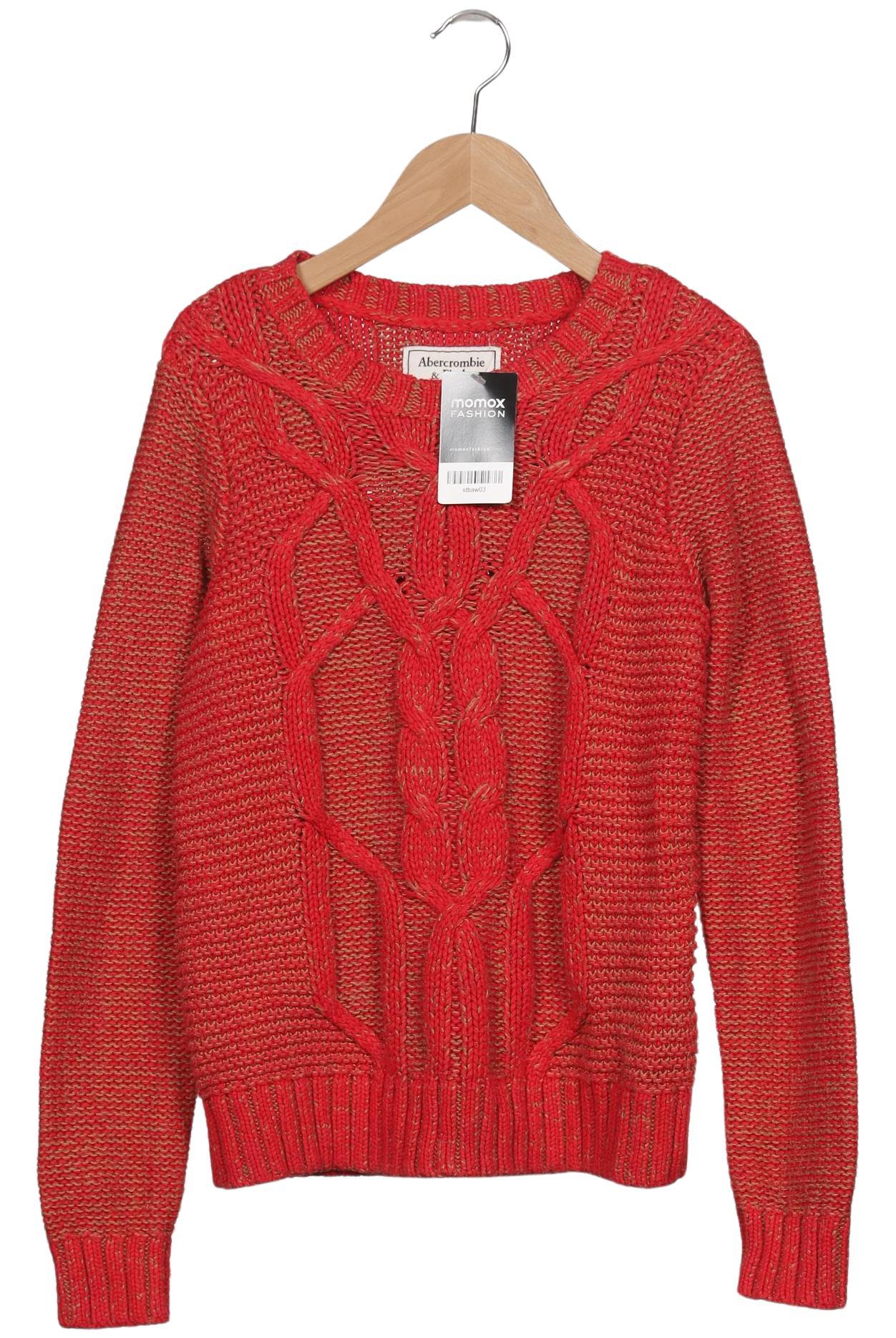 

Abercrombie & Fitch Damen Pullover, rot, Gr. 36