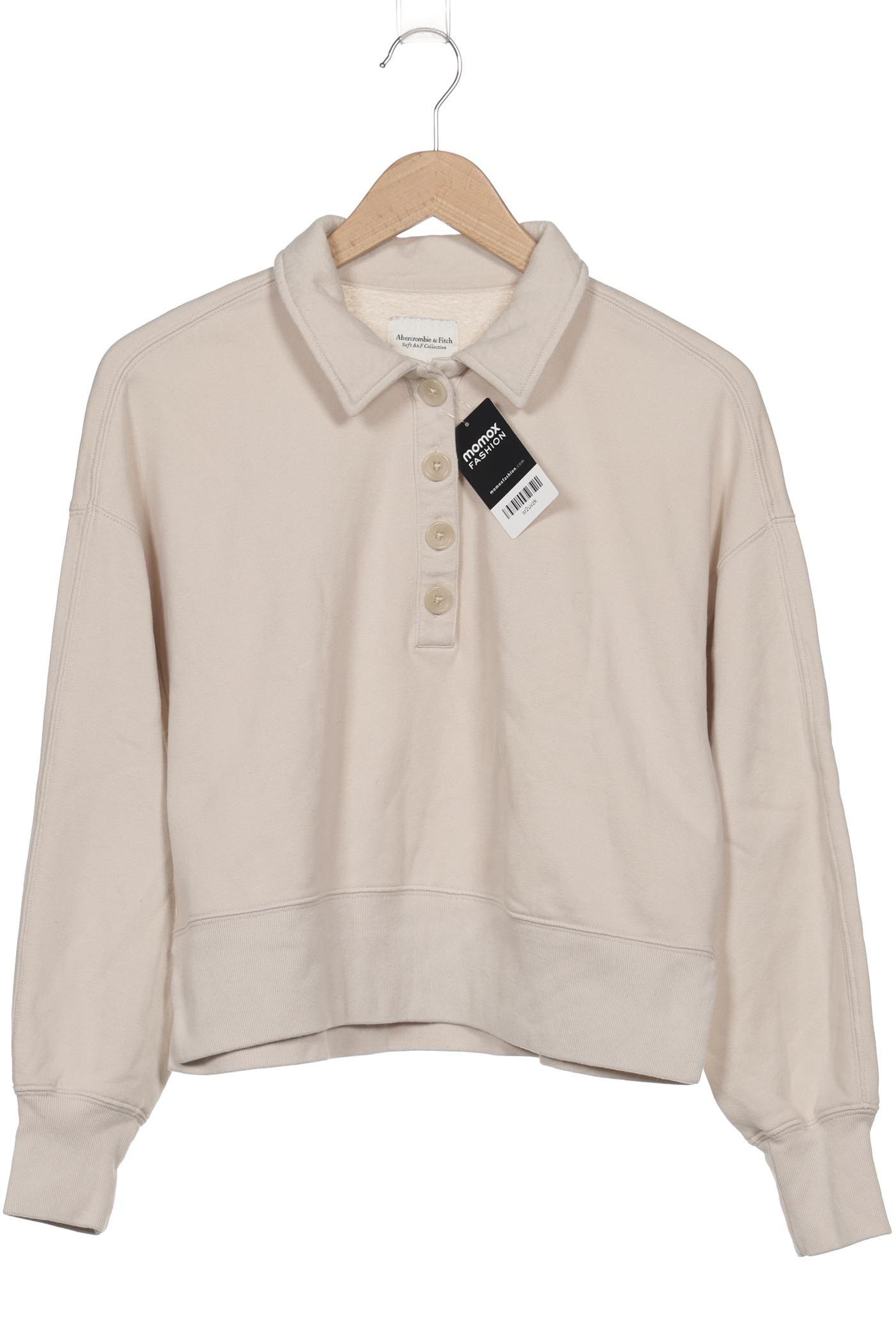 

Abercrombie & Fitch Damen Sweatshirt, beige, Gr. 36