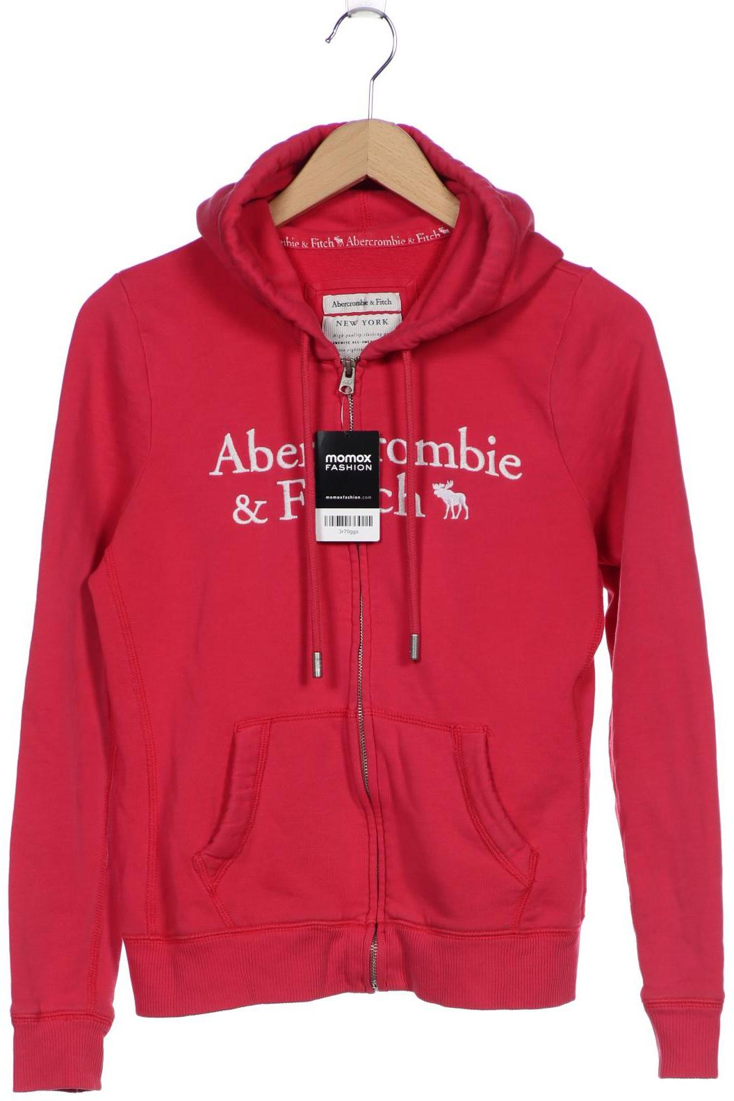 

Abercrombie & Fitch Damen Kapuzenpullover, rot, Gr. 42