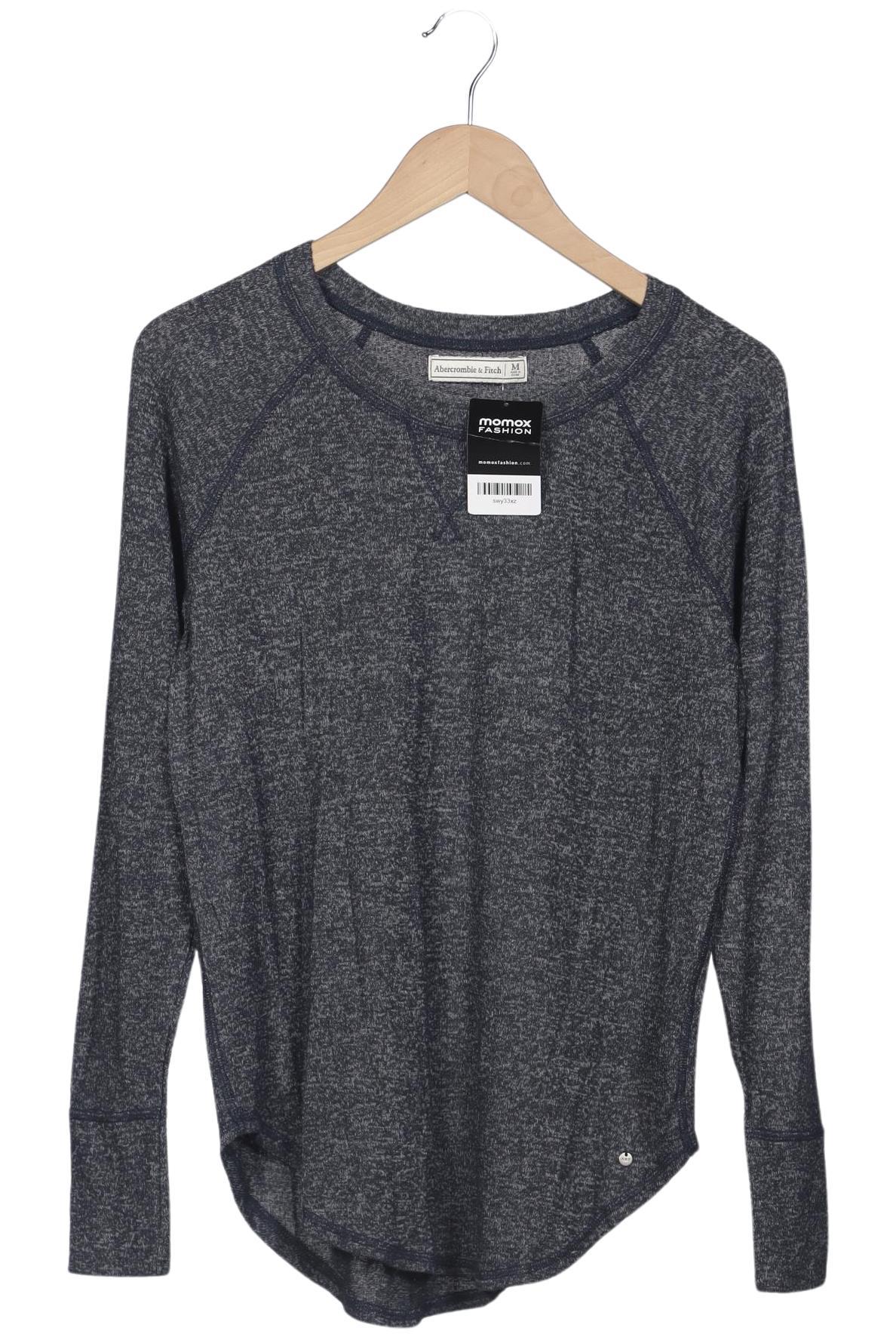 

Abercrombie & Fitch Damen Langarmshirt, marineblau, Gr. 38
