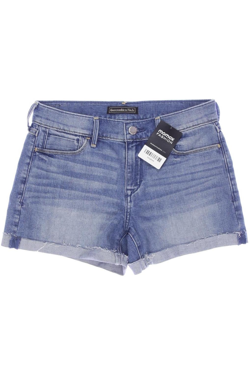 

Abercrombie & Fitch Damen Shorts, blau, Gr. 24