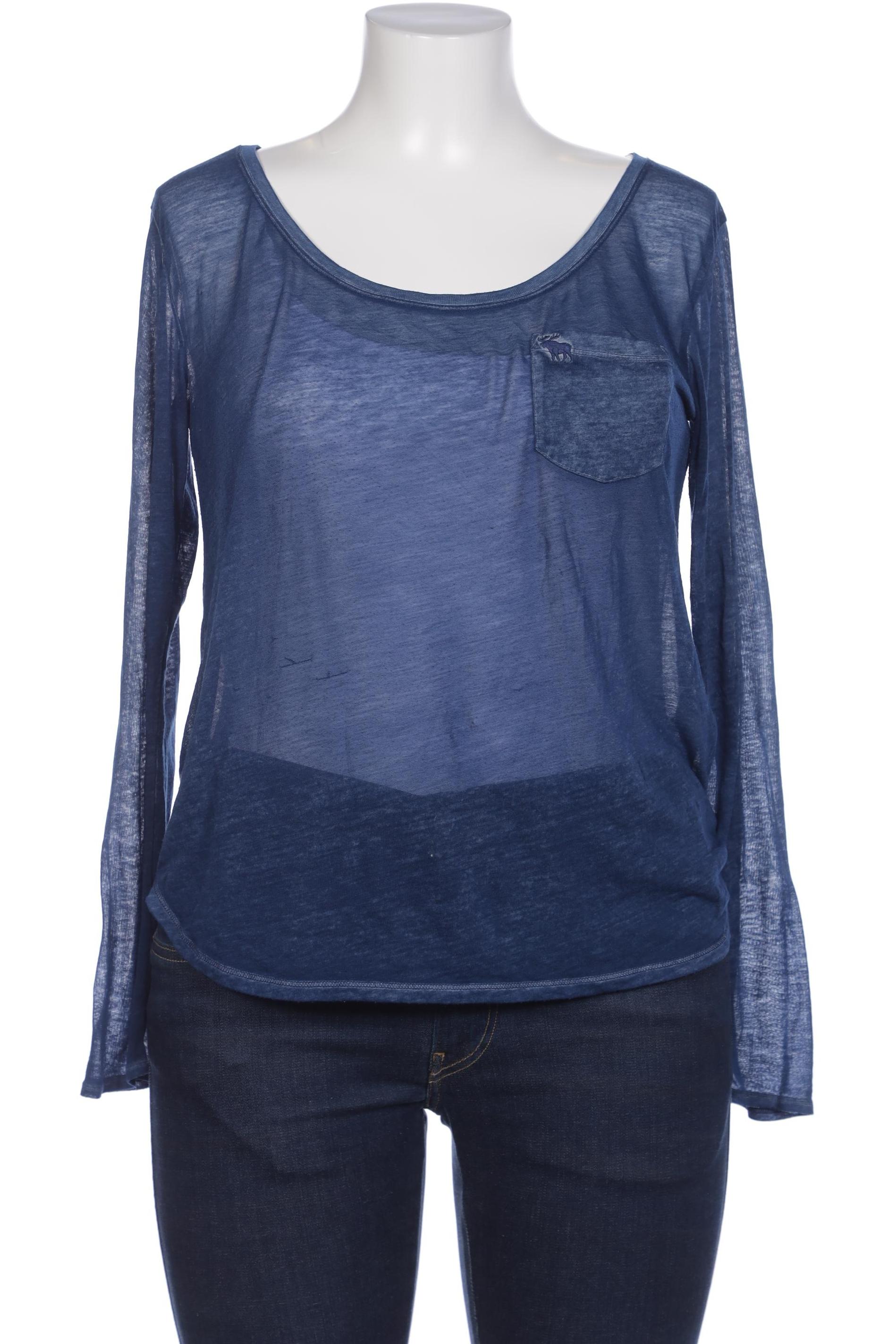

Abercrombie & Fitch Damen Langarmshirt, cremeweiß, Gr. 42