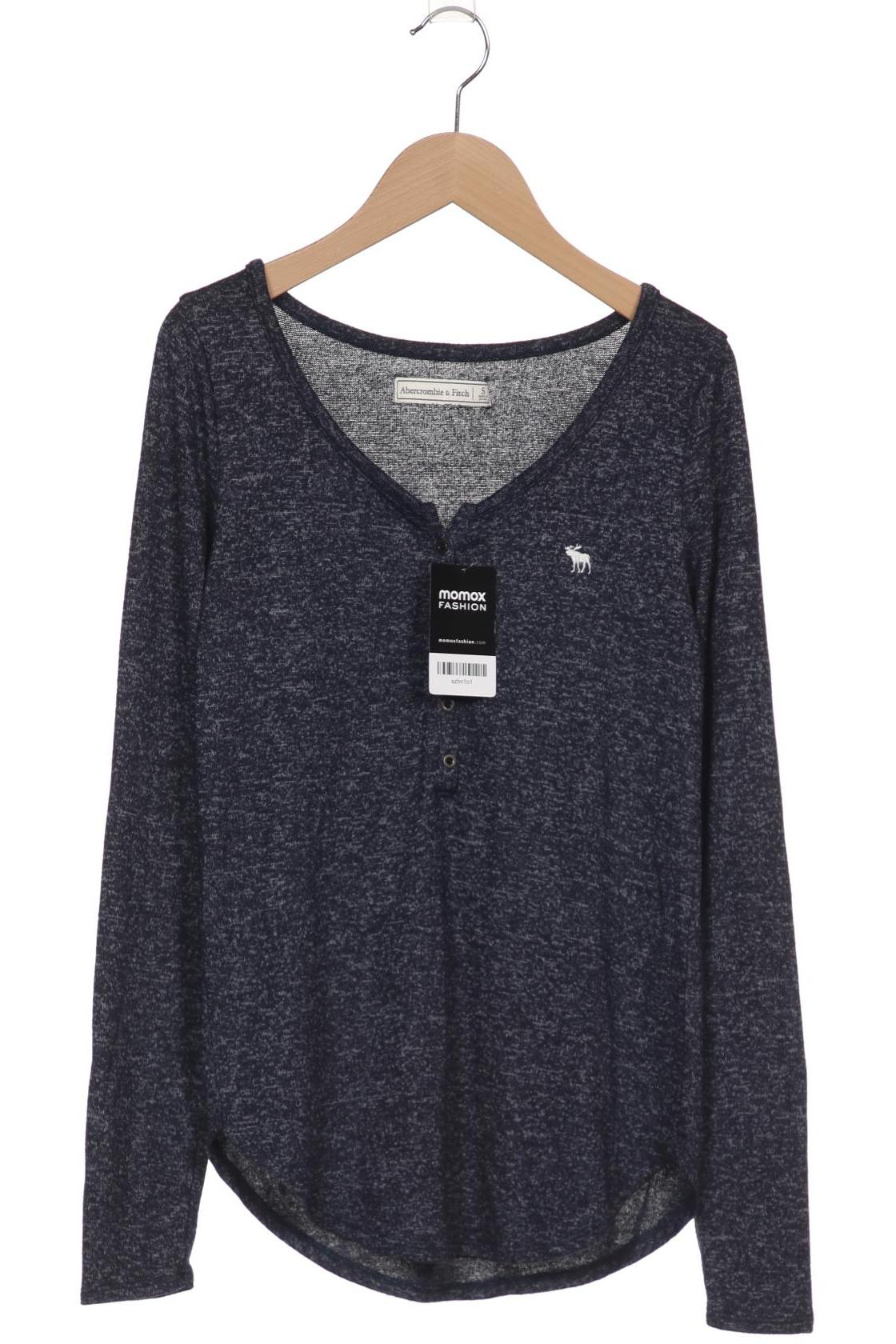 

Abercrombie & Fitch Damen Langarmshirt, marineblau