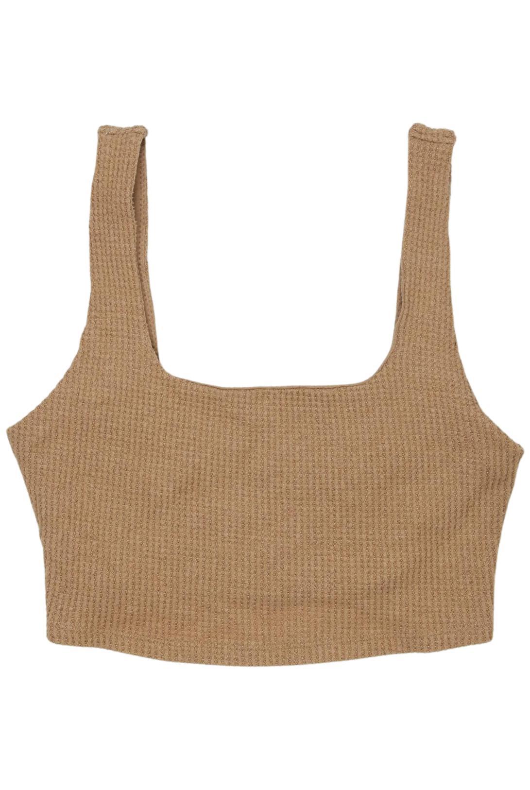 

Abercrombie & Fitch Damen Top, beige, Gr. 32