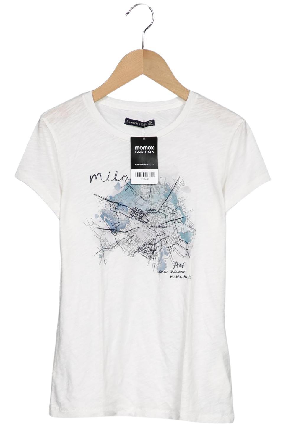 

Abercrombie & Fitch Damen T-Shirt, weiß, Gr. 34