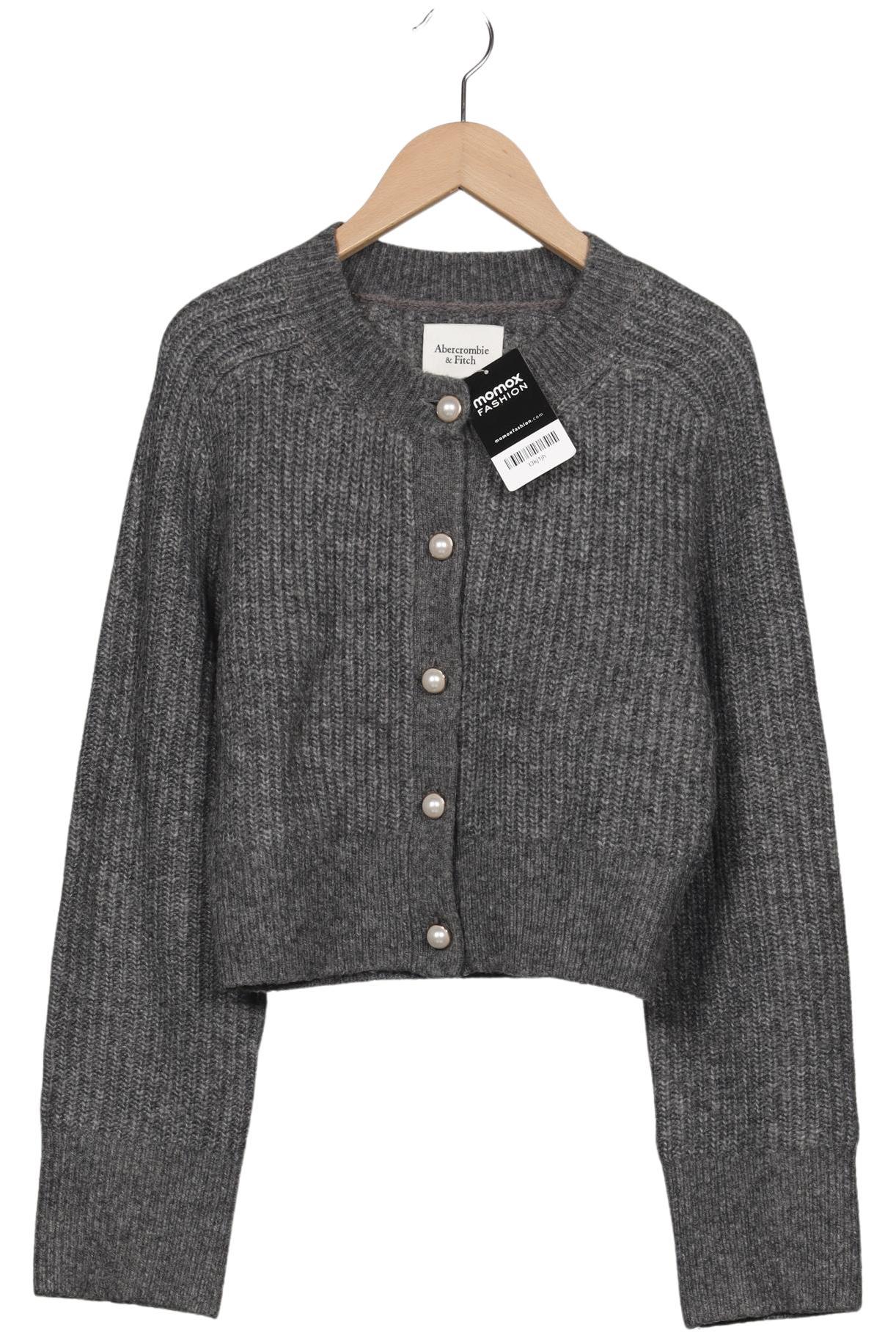 

Abercrombie & Fitch Damen Strickjacke, grau, Gr. 32