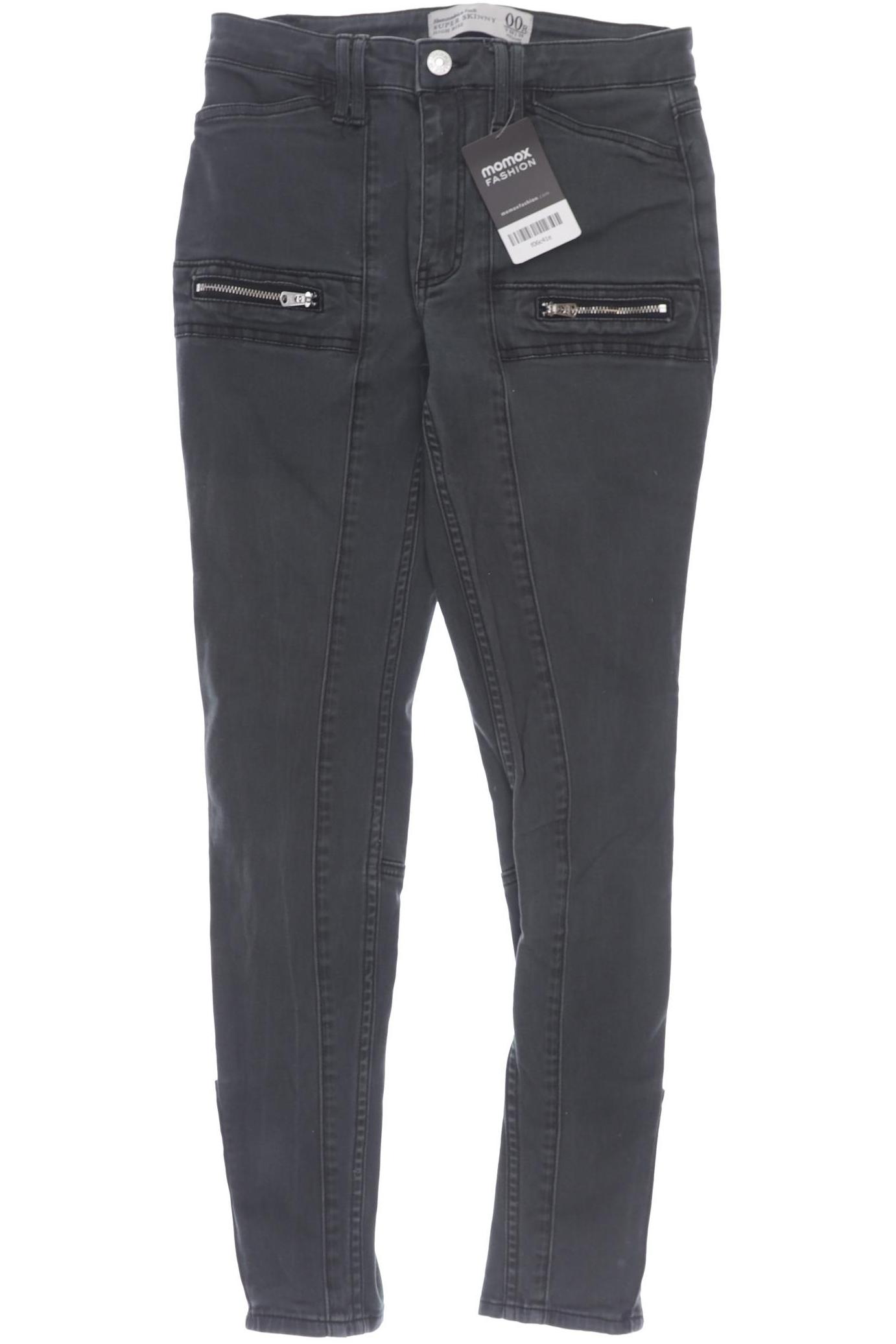 

Abercrombie & Fitch Damen Jeans, grün, Gr. 24