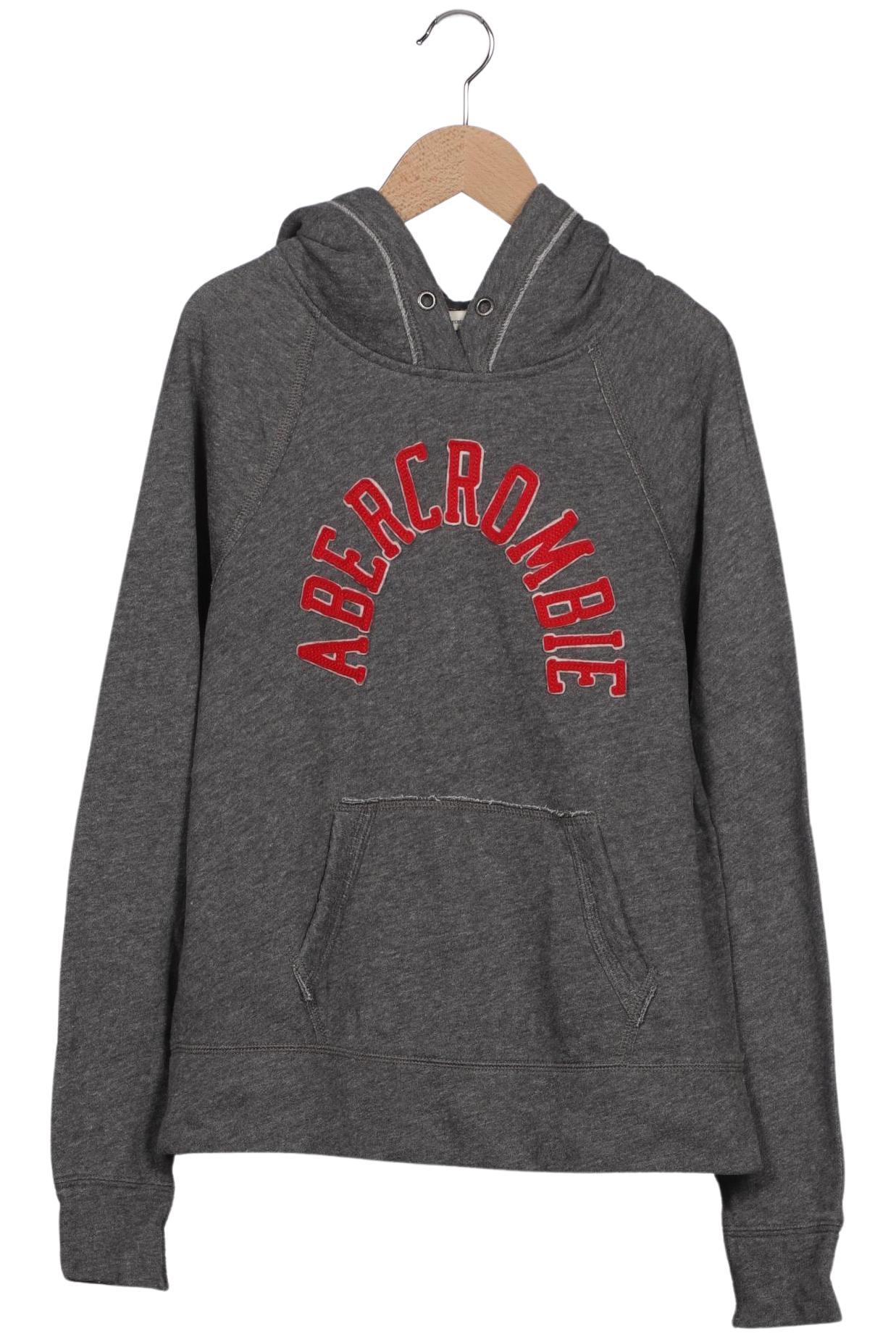 

Abercrombie & Fitch Damen Kapuzenpullover, grau, Gr. 38