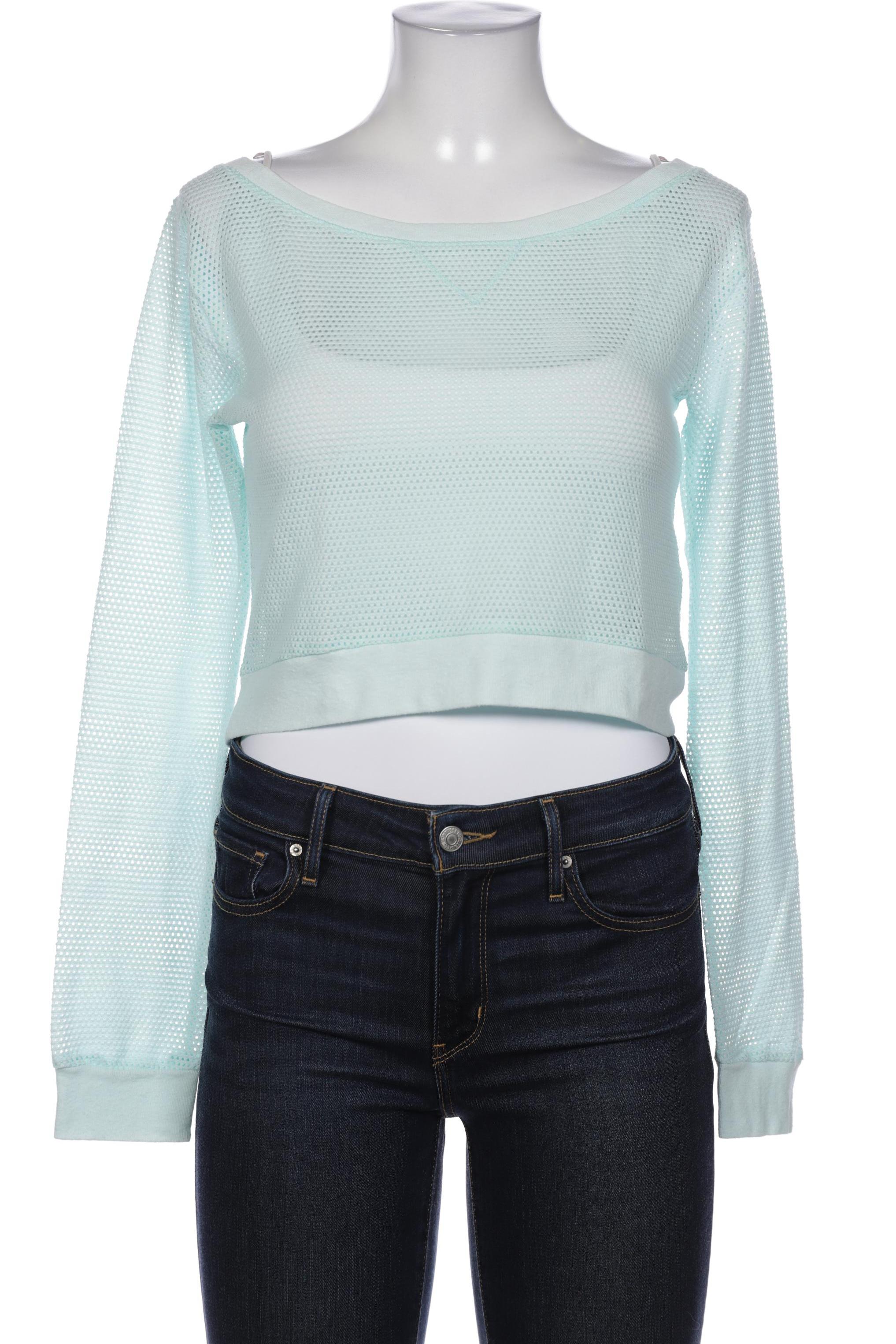 

Abercrombie & Fitch Damen Langarmshirt, türkis, Gr. 36