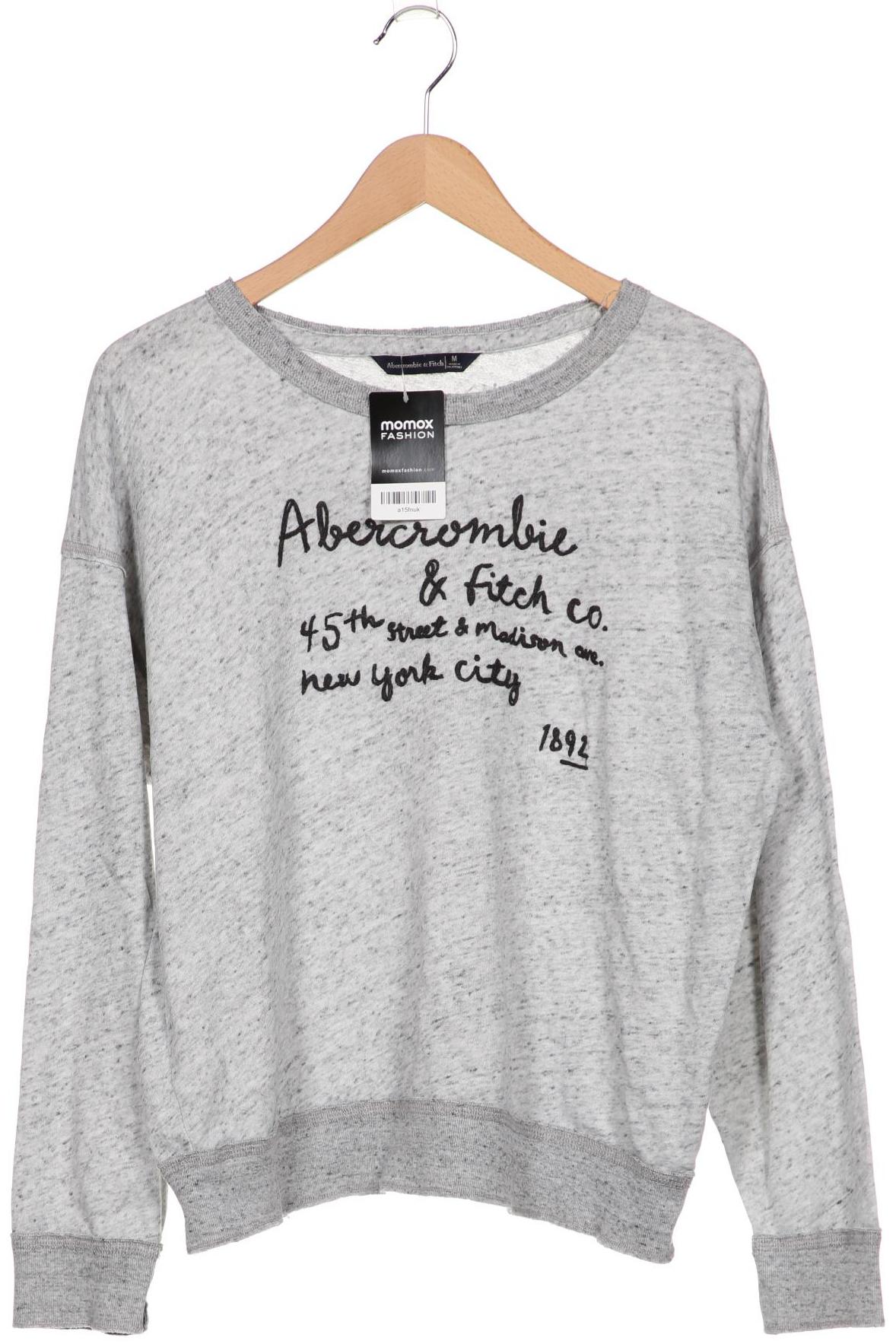 

Abercrombie & Fitch Damen Sweatshirt, grau, Gr. 38