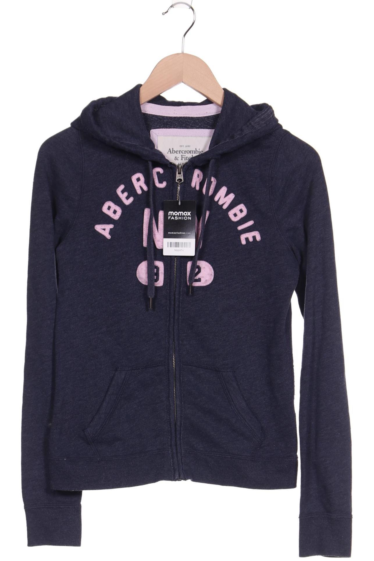 

Abercrombie & Fitch Damen Kapuzenpullover, marineblau