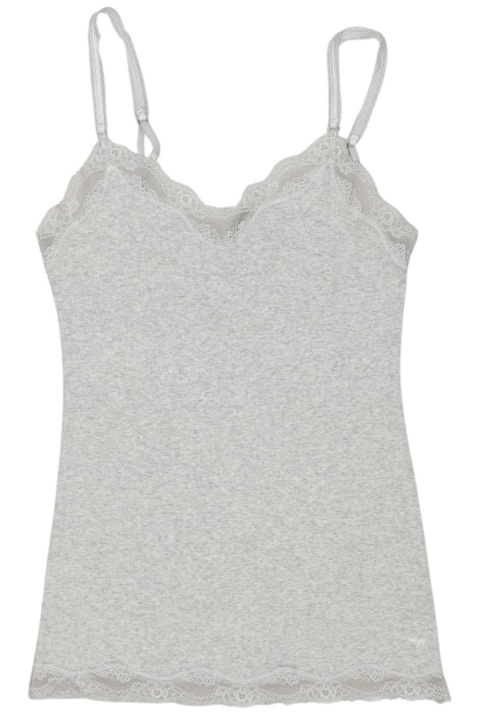 

Abercrombie & Fitch Damen Top, grau, Gr. 36
