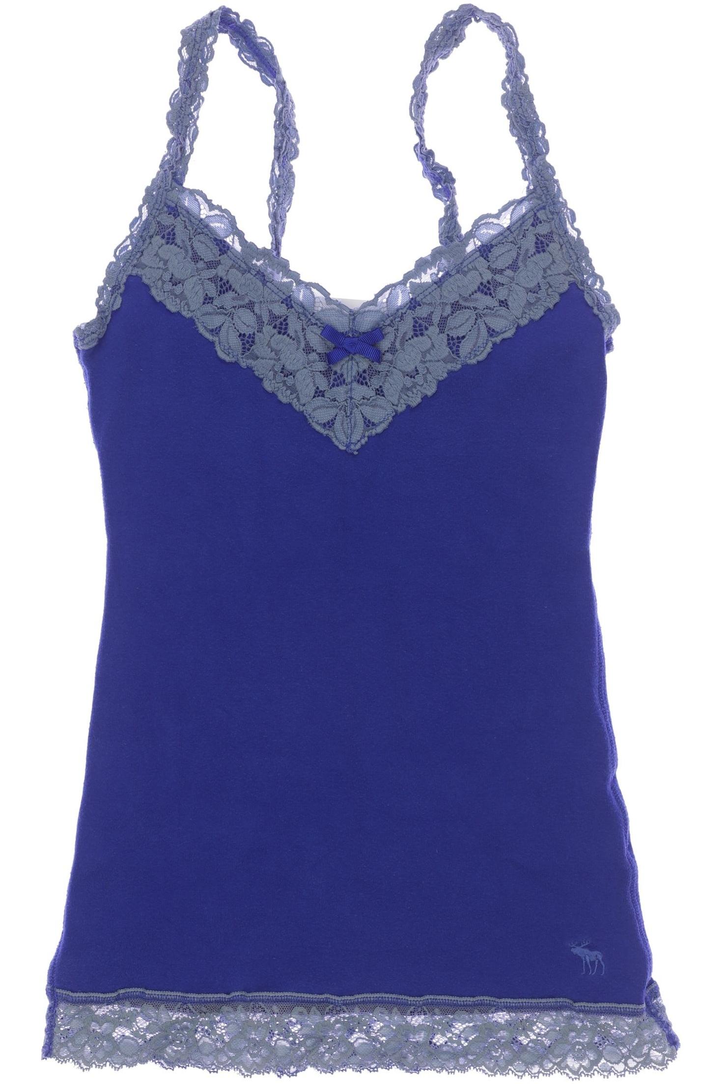 

Abercrombie & Fitch Damen Top, blau, Gr. 34
