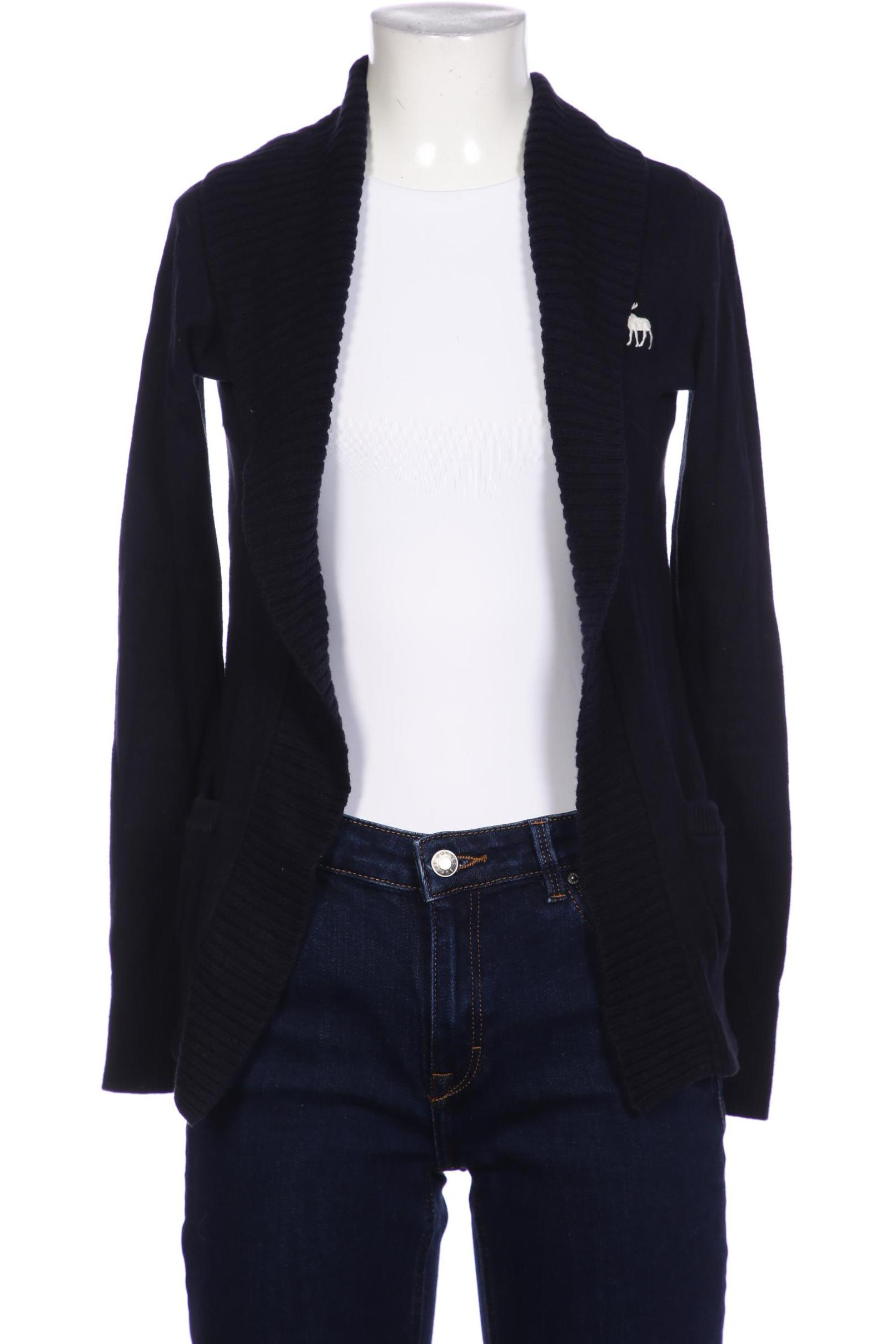 

Abercrombie & Fitch Damen Strickjacke, marineblau, Gr. 34