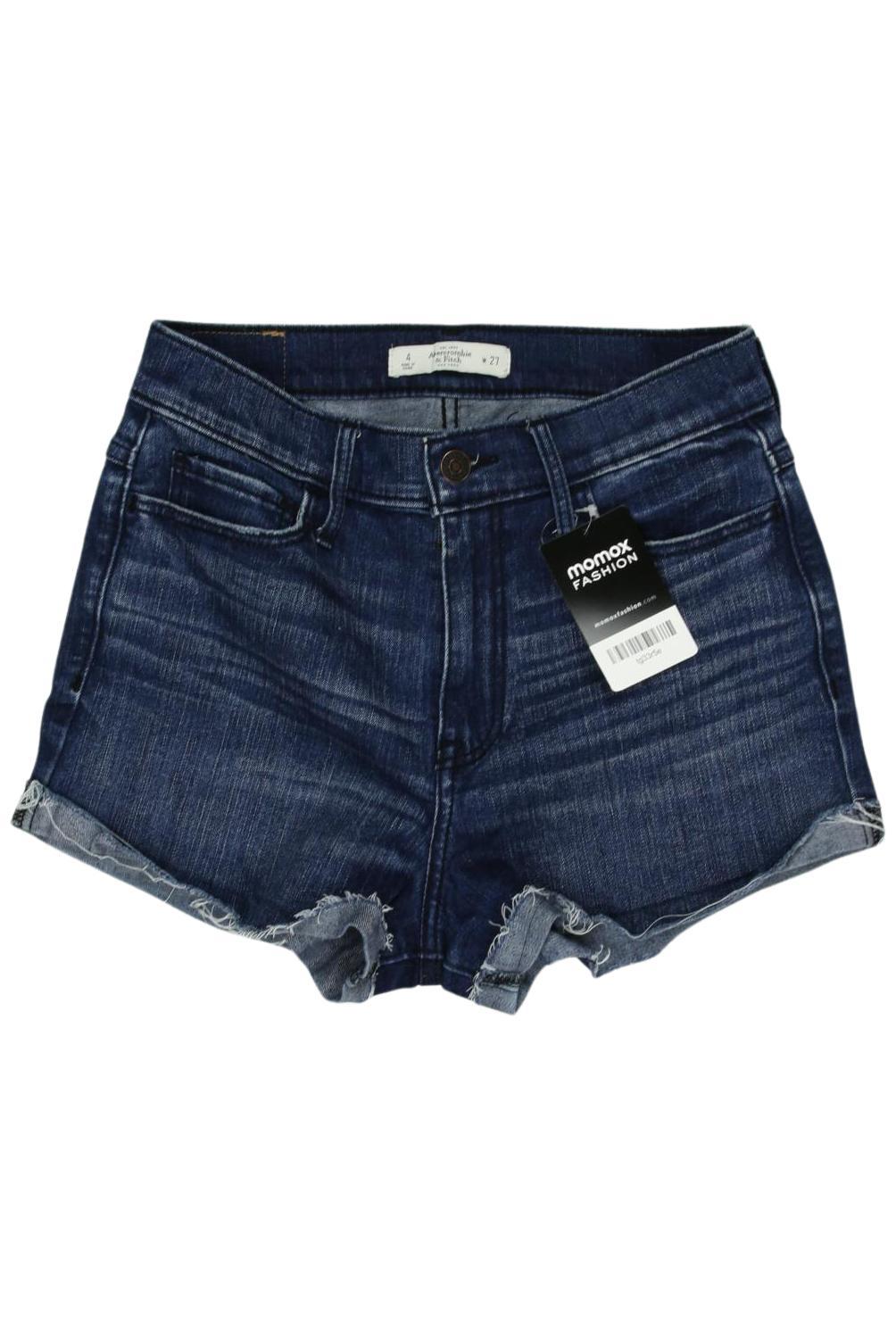 

Abercrombie & Fitch Damen Shorts, blau, Gr. 27