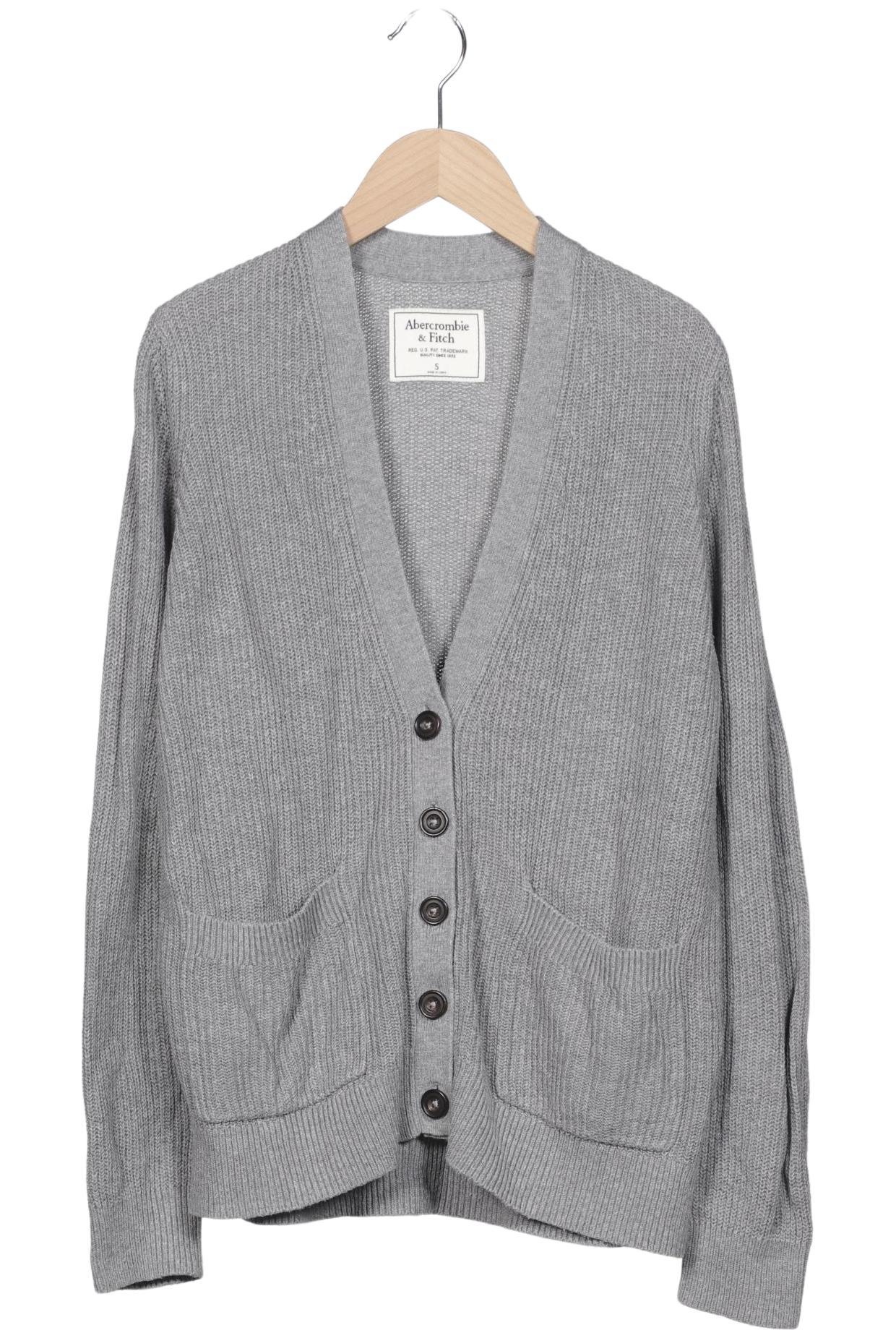 

Abercrombie & Fitch Damen Strickjacke, grau, Gr. 36