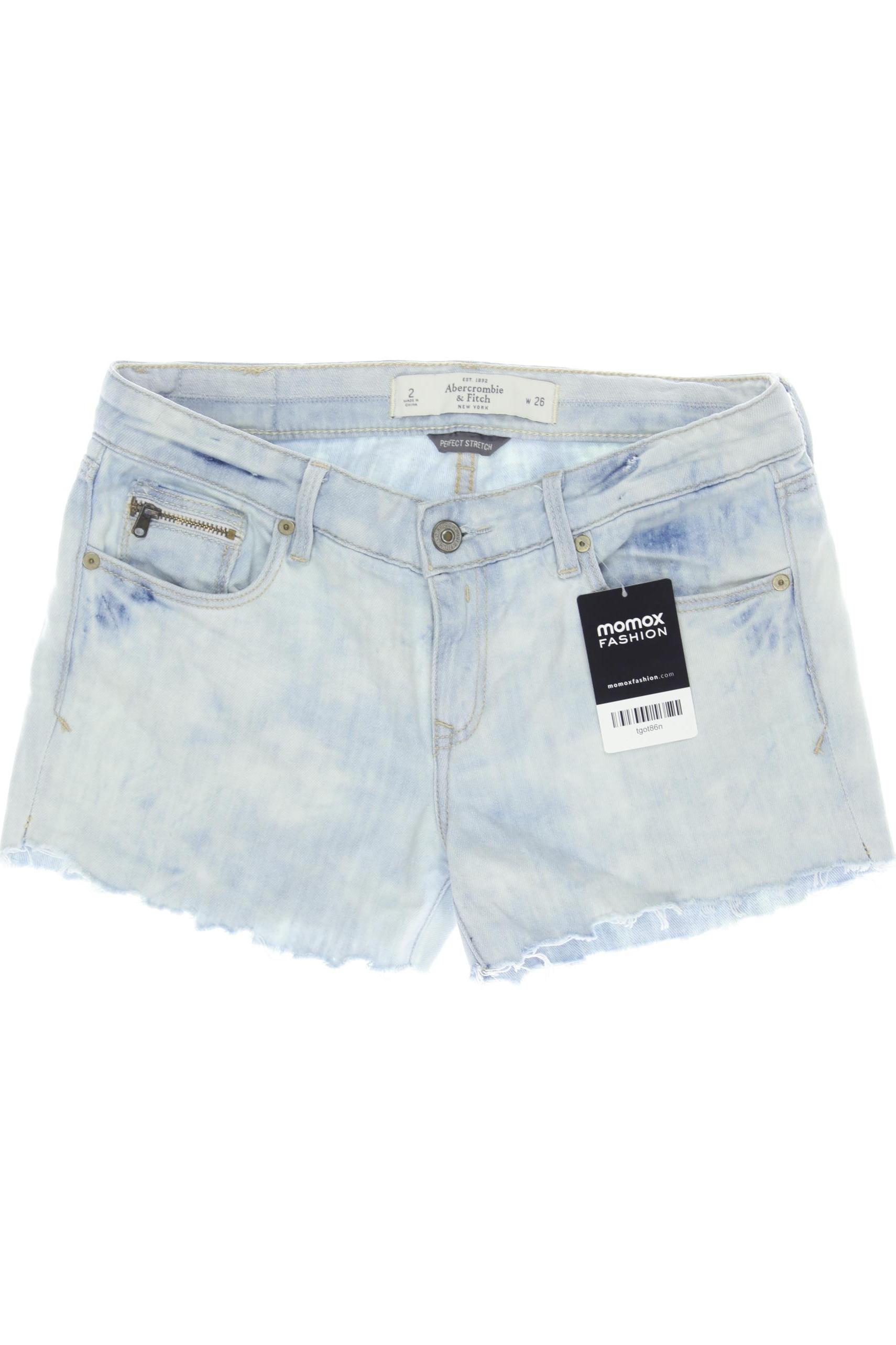 

Abercrombie & Fitch Damen Shorts, hellblau, Gr. 26