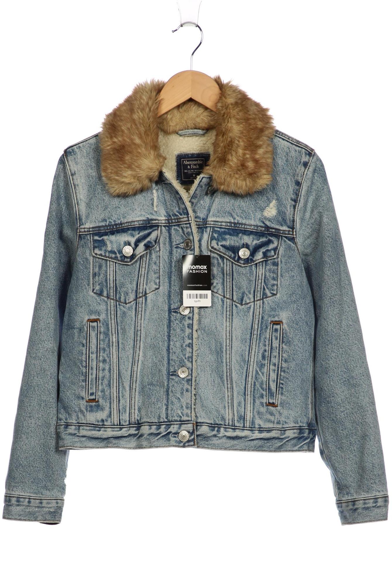 

Abercrombie & Fitch Damen Jacke, blau, Gr. 38