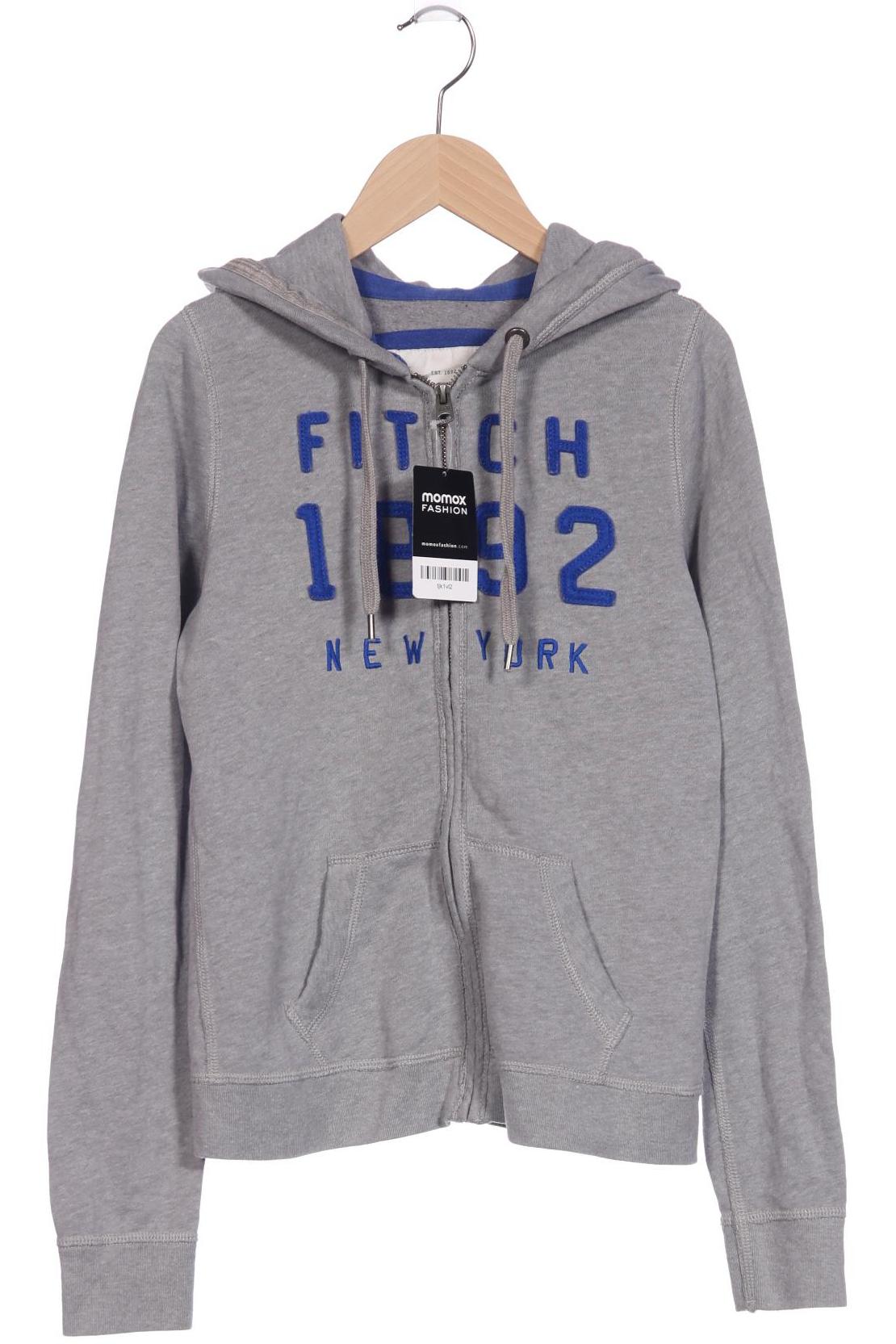 

Abercrombie & Fitch Damen Kapuzenpullover, grau, Gr. 36