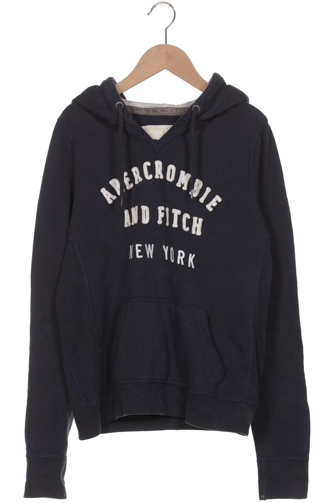 

Abercrombie & Fitch Damen Kapuzenpullover, marineblau, Gr. 42