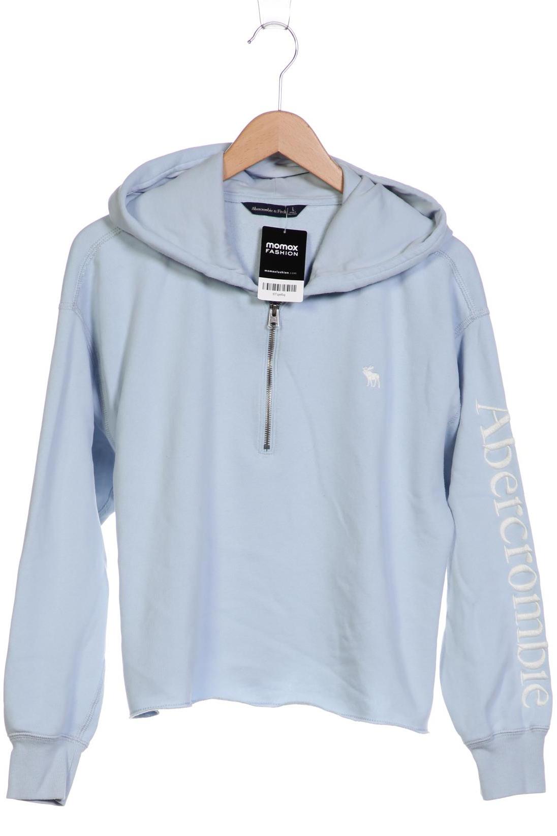 

Abercrombie & Fitch Damen Kapuzenpullover, hellblau