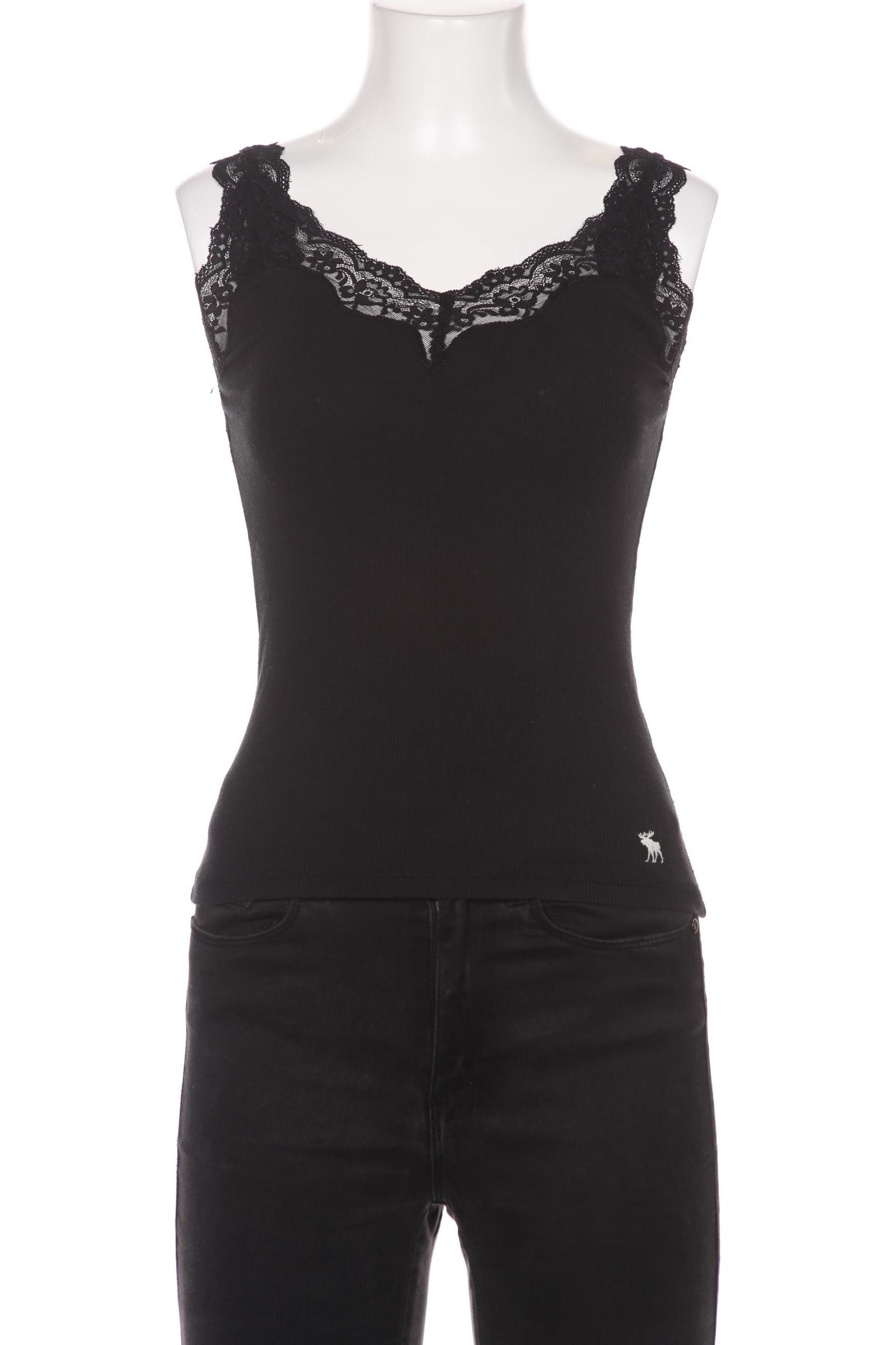 

Abercrombie & Fitch Damen Top, schwarz, Gr. 34