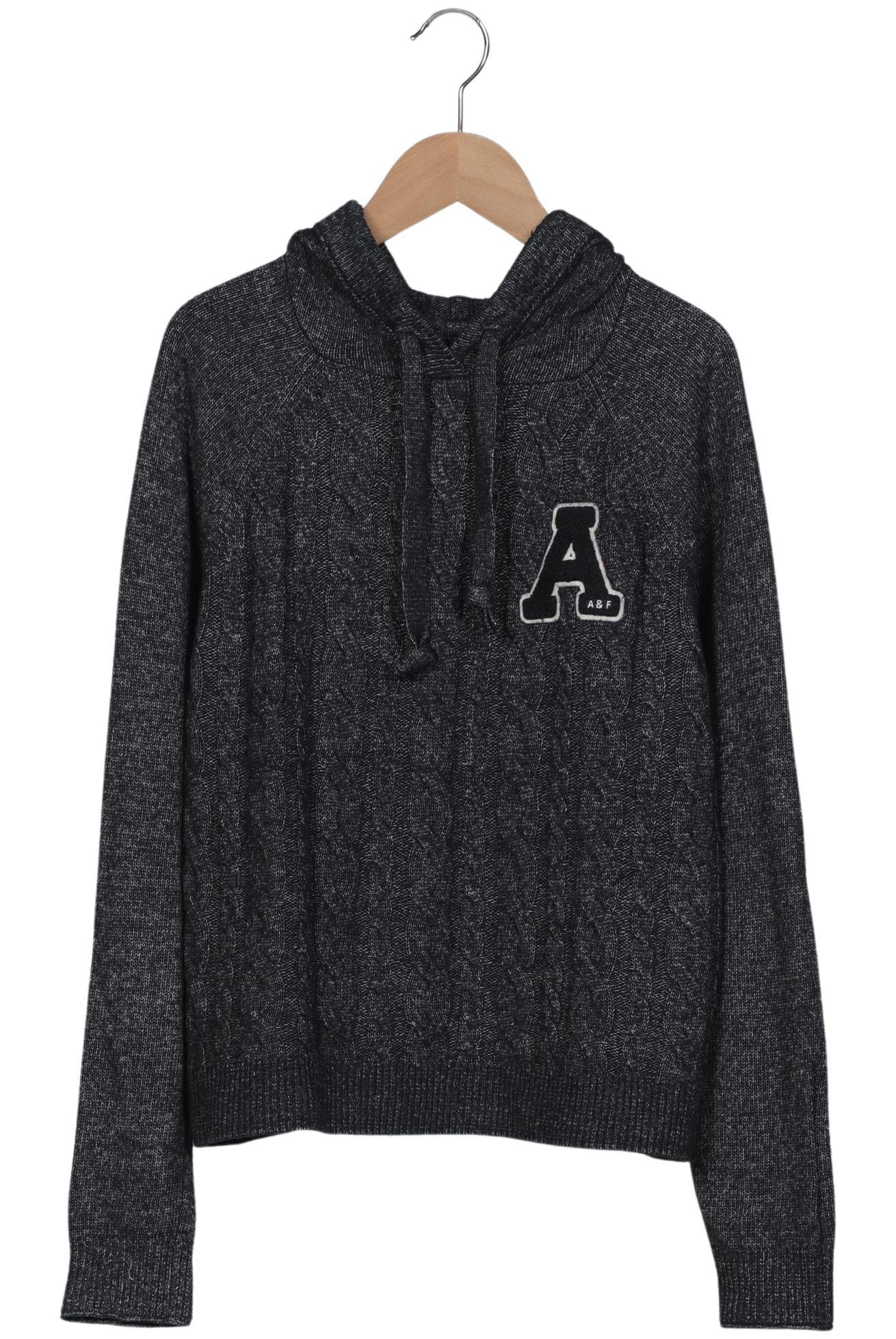 

Abercrombie & Fitch Damen Kapuzenpullover, grau, Gr. 36