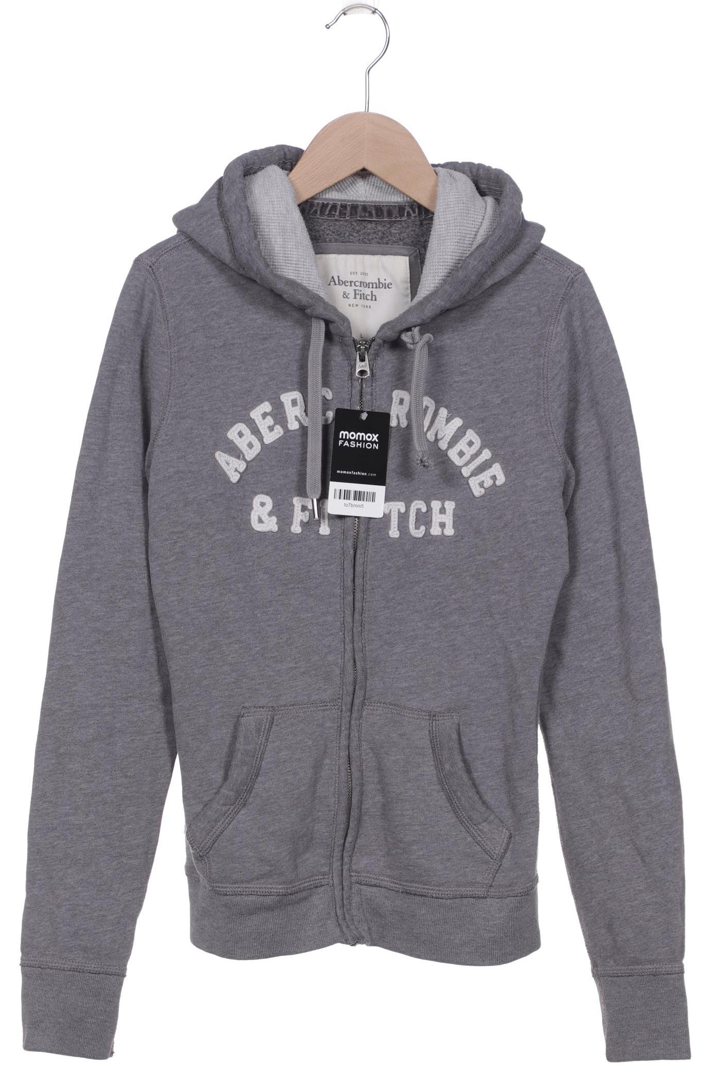 

Abercrombie & Fitch Damen Kapuzenpullover, grau