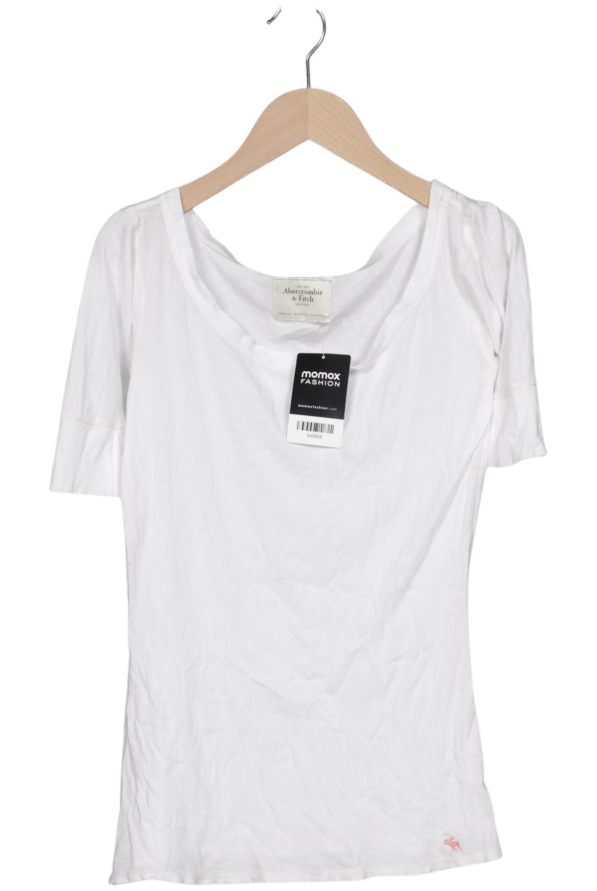 

Abercrombie & Fitch Damen T-Shirt, weiß, Gr. 36